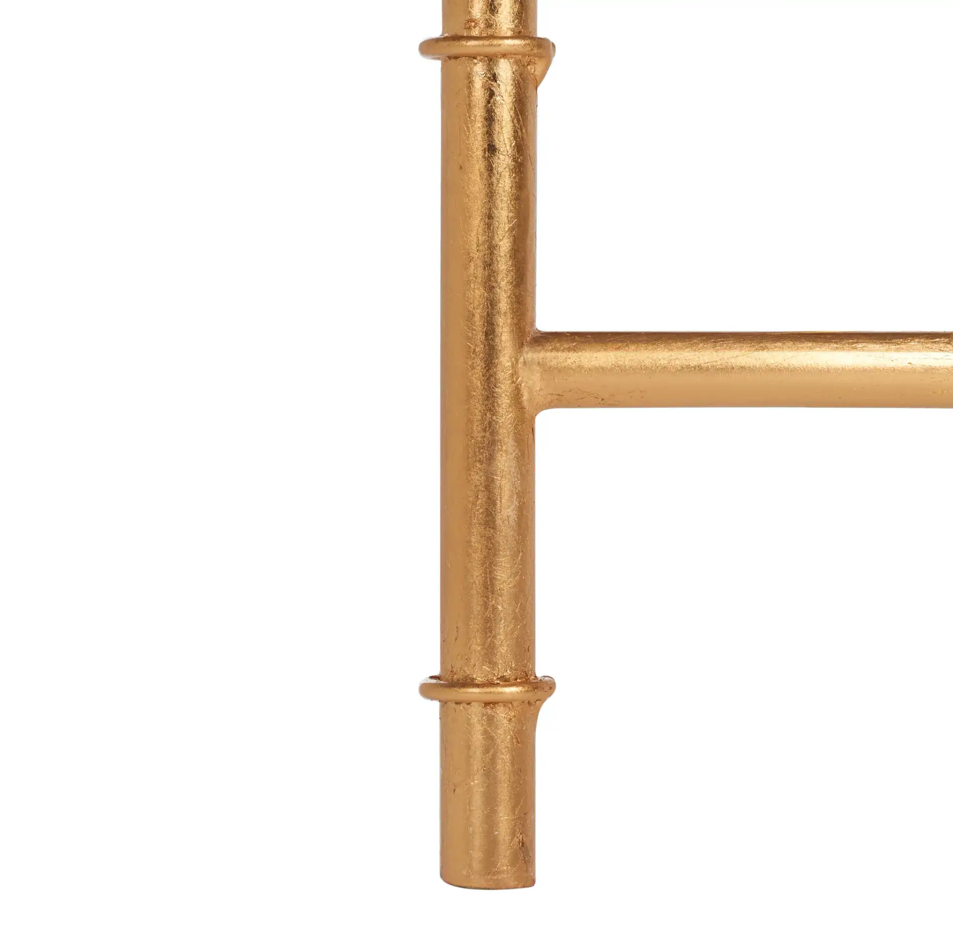 Kerri Accent Table in Gold / Clear, detail view