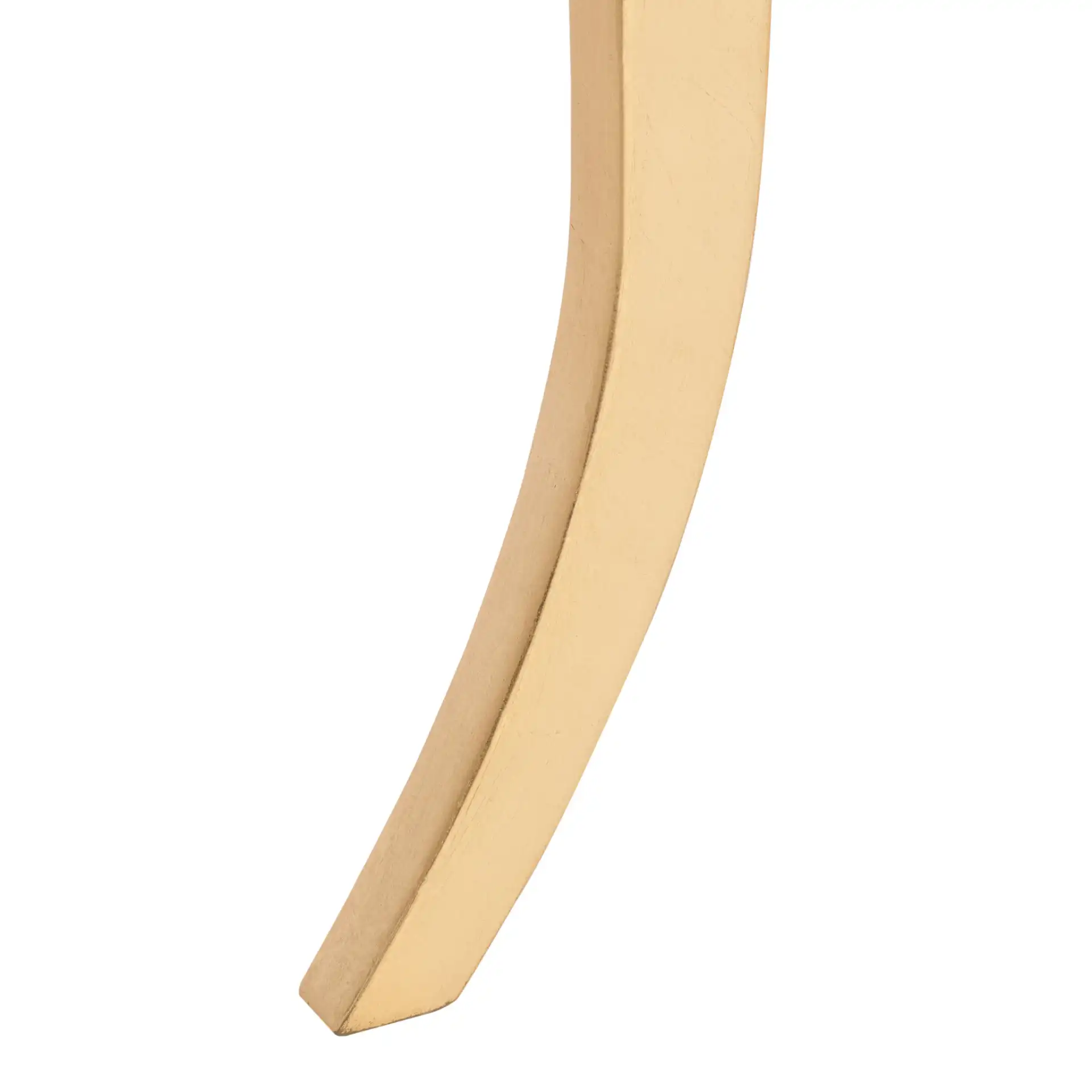 Ormond Accent Table in Gold / White, detail view