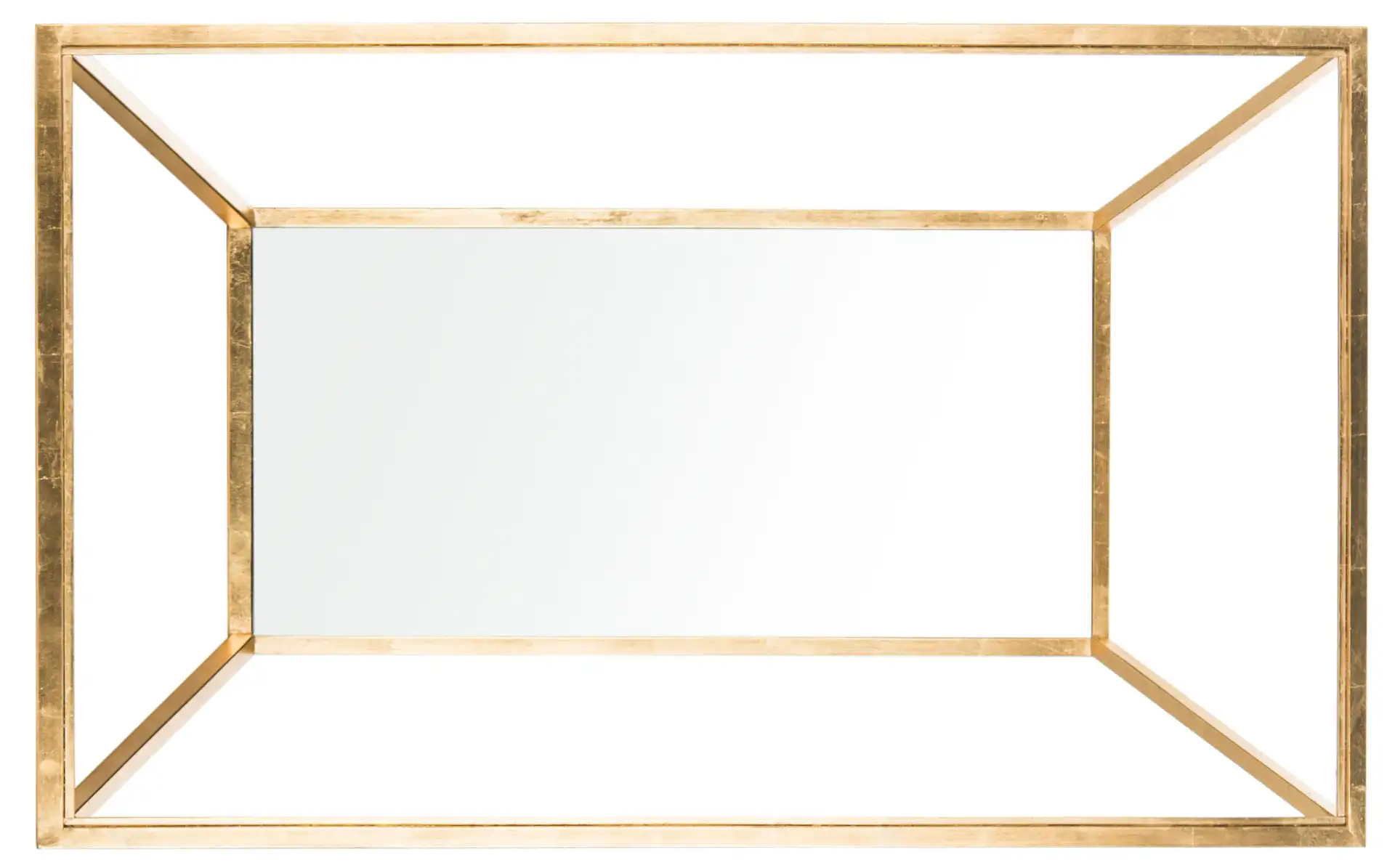 Allene Coffee Table in Gold, detail view