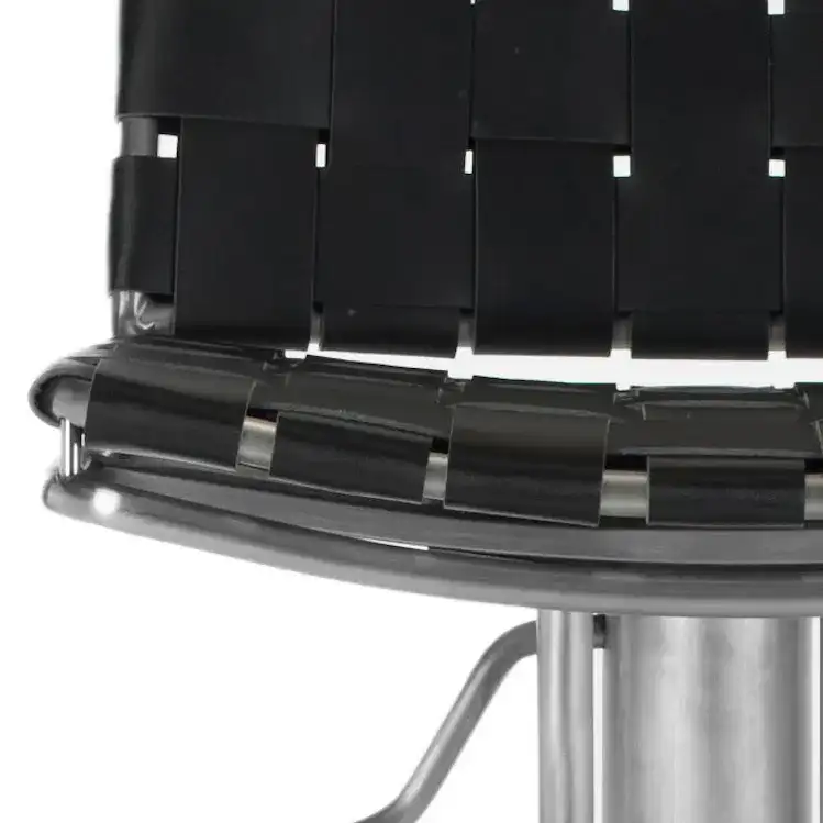 Floyd Barstool in Black, detail view