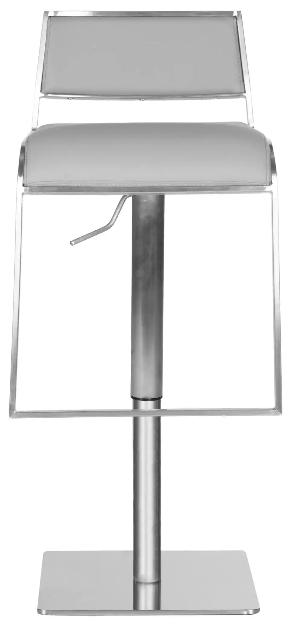 Natania Bar Stool in Gray, detail view