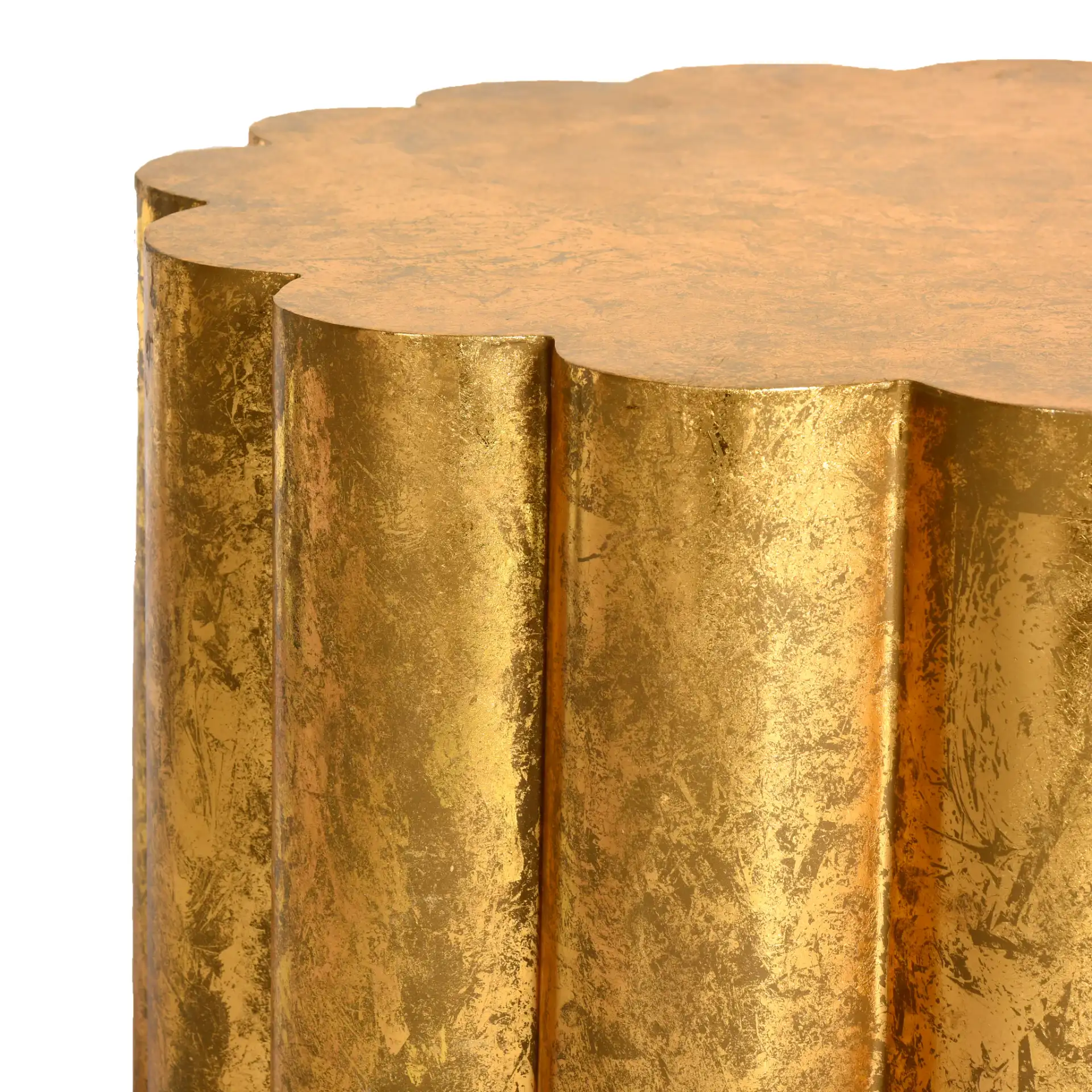 Miriam Coffee Table in Gold, detail view