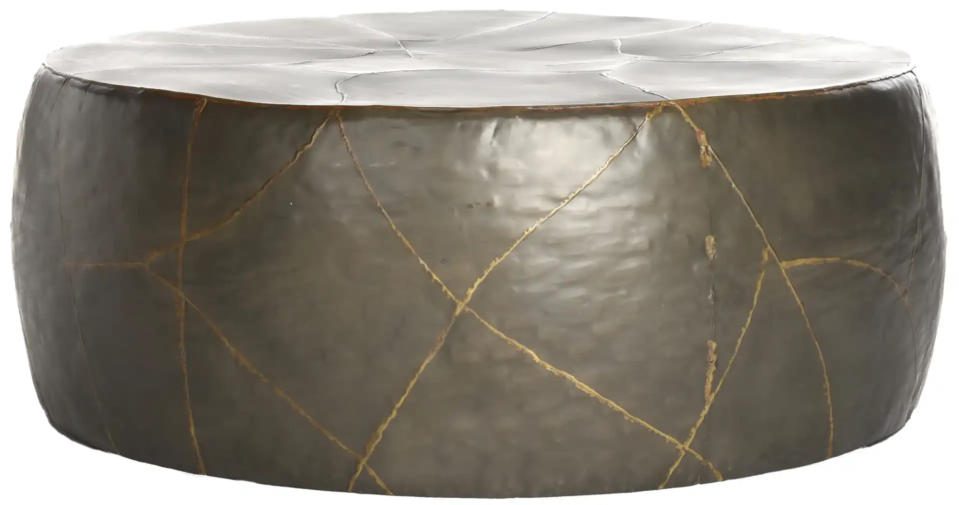 Vernice Coffee Table in Silver