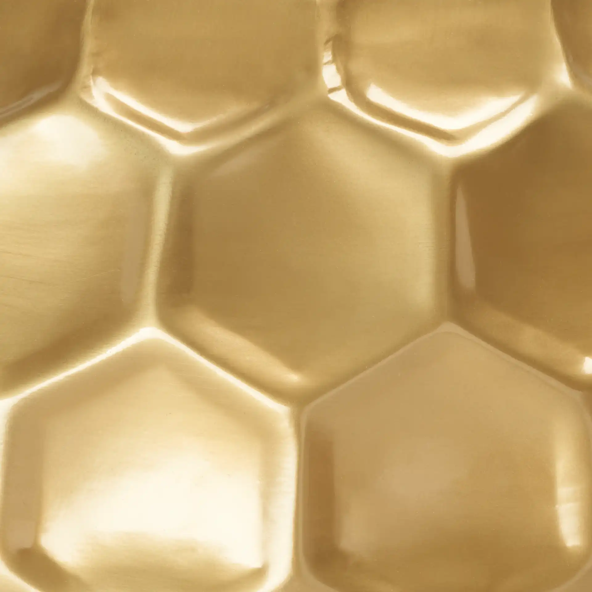 Roxanna Coffee Table in Antique Brass, detail view