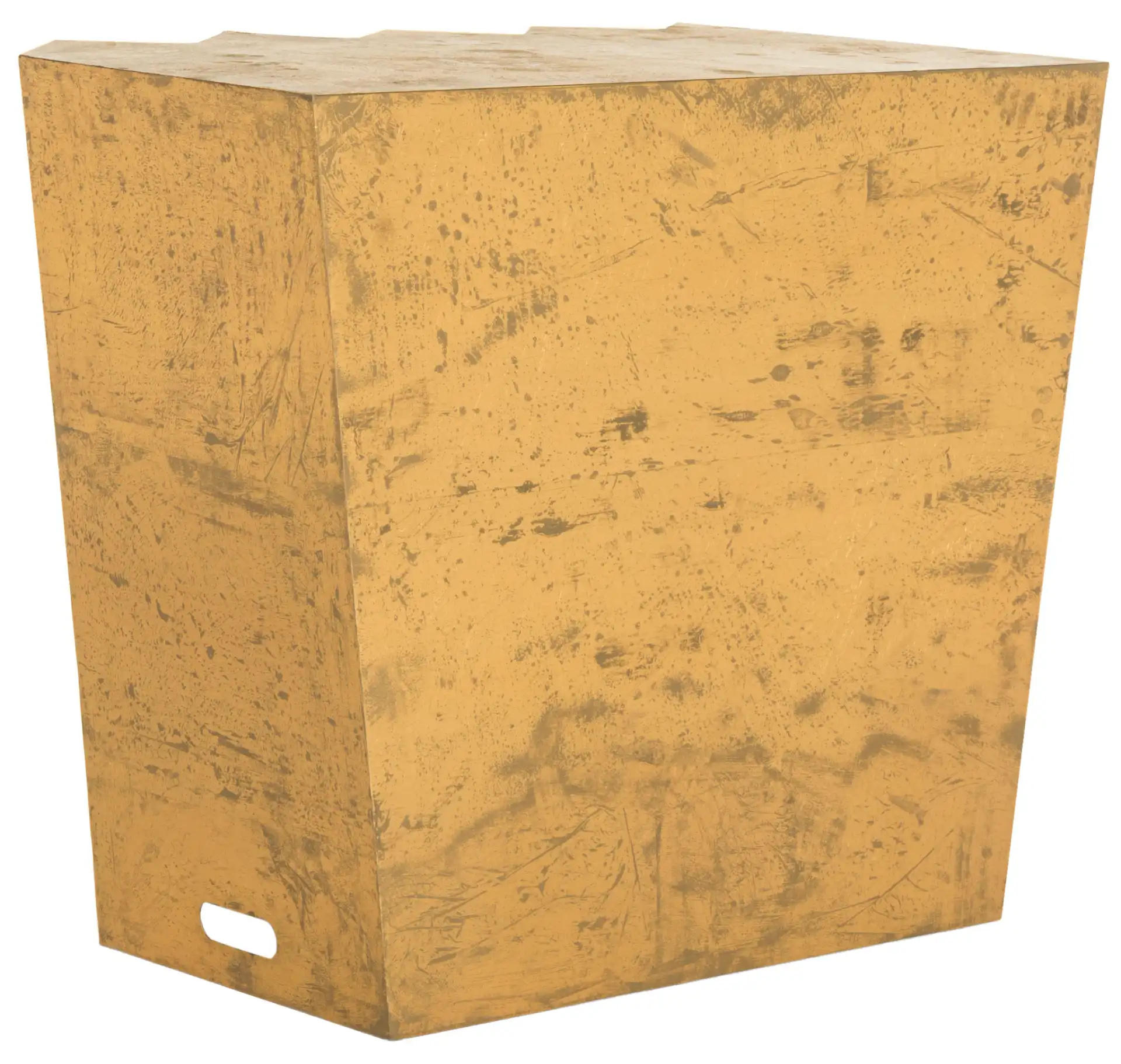 Gisela Hex Console in Gold, detail view