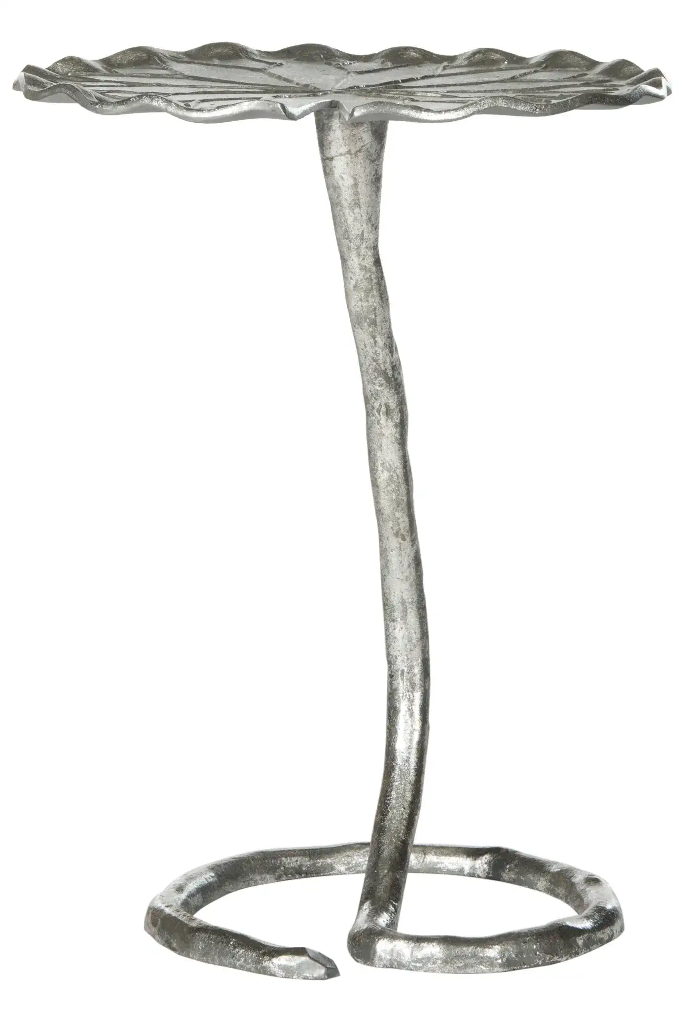 Justina Side Table in Gold