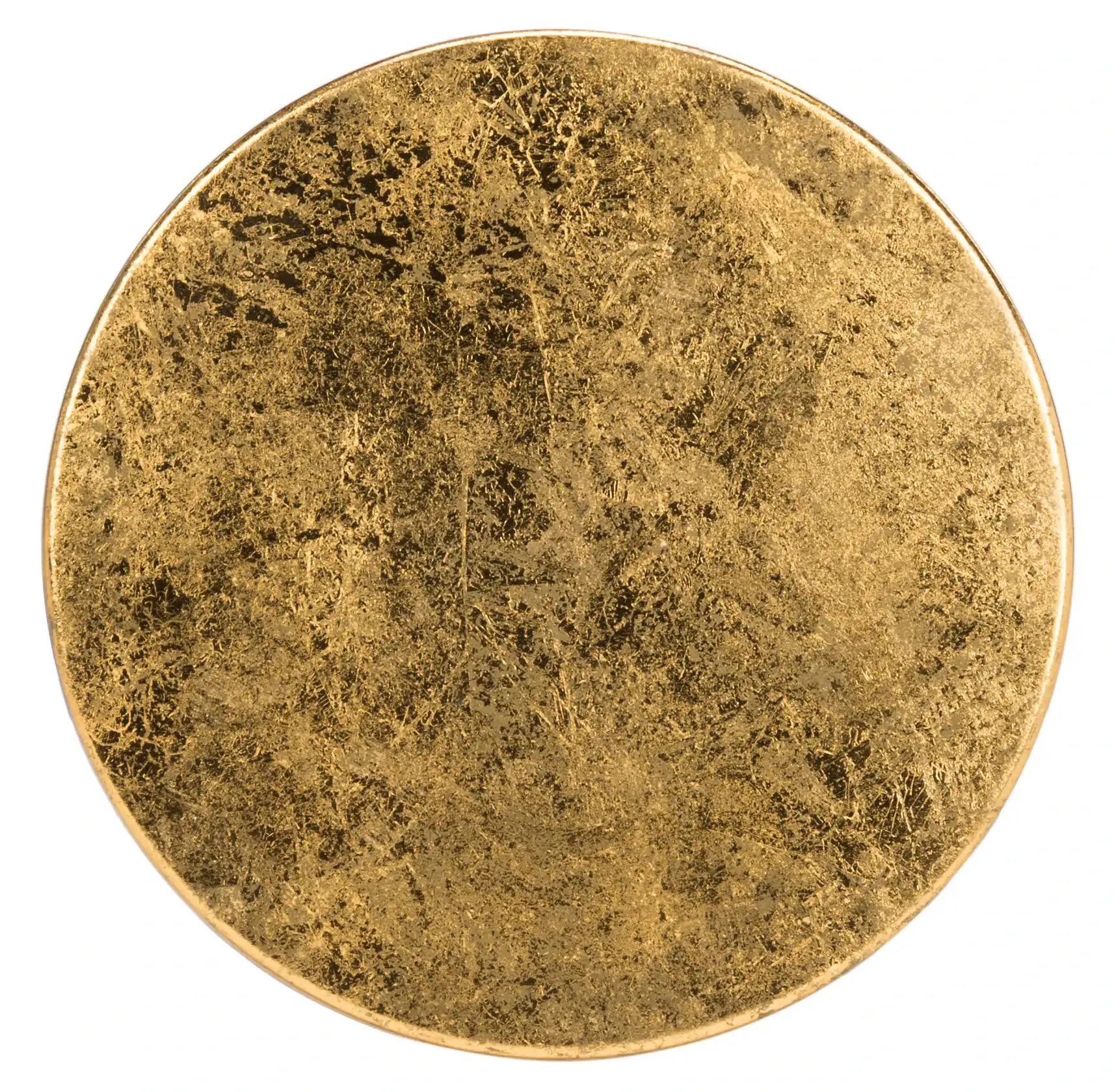 Hester Barstool in White / Gold, detail view