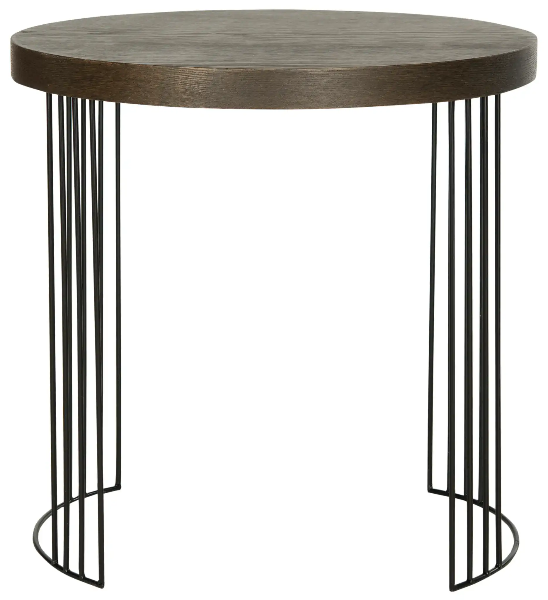 Kelly End Table in Dark Brown