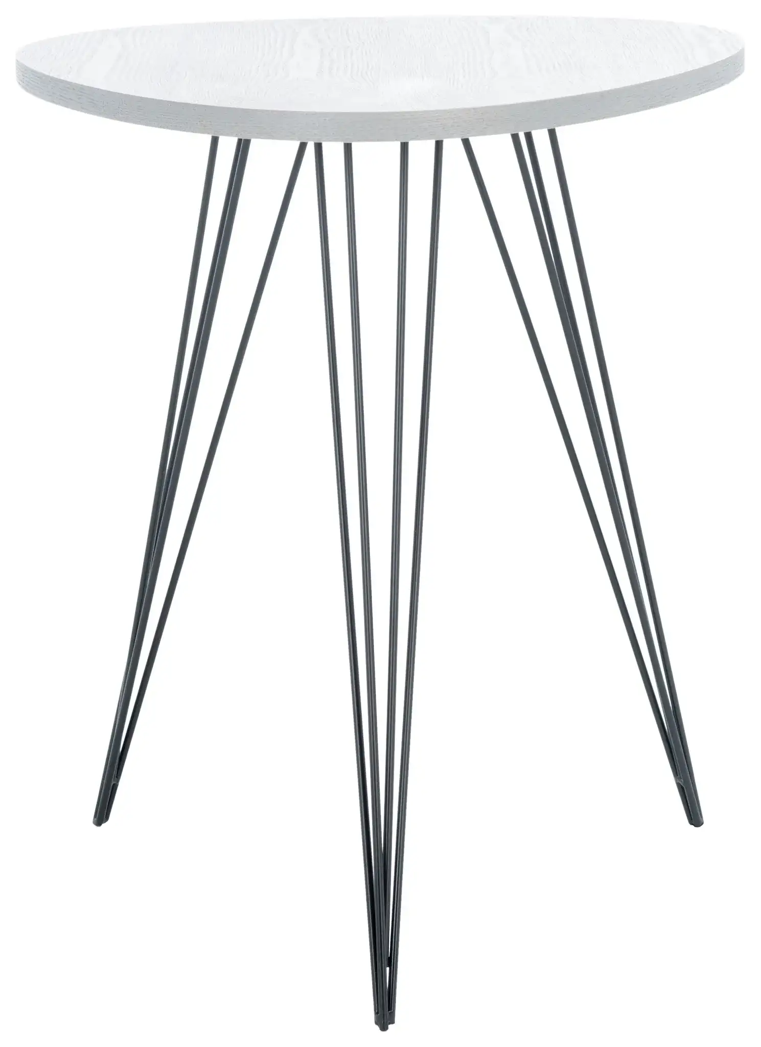 Wolcott Side Table in Gray / Black
