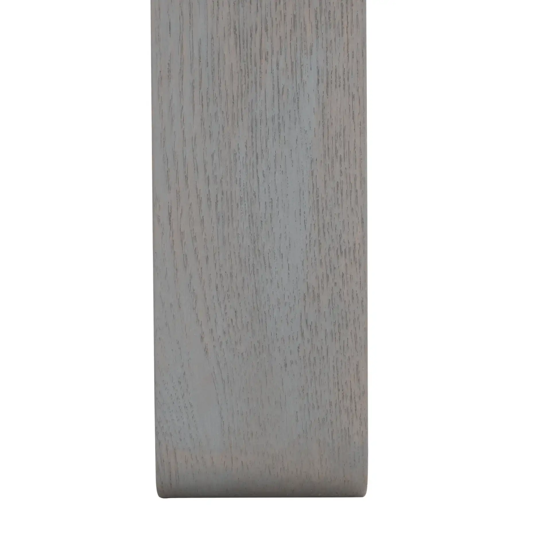 Bartholomew Coffee Table in White / Dark Brown, detail view
