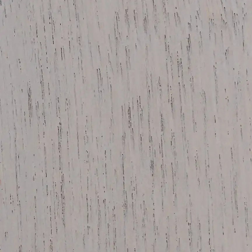 Bartholomew End Table in White / Dark Brown, detail view