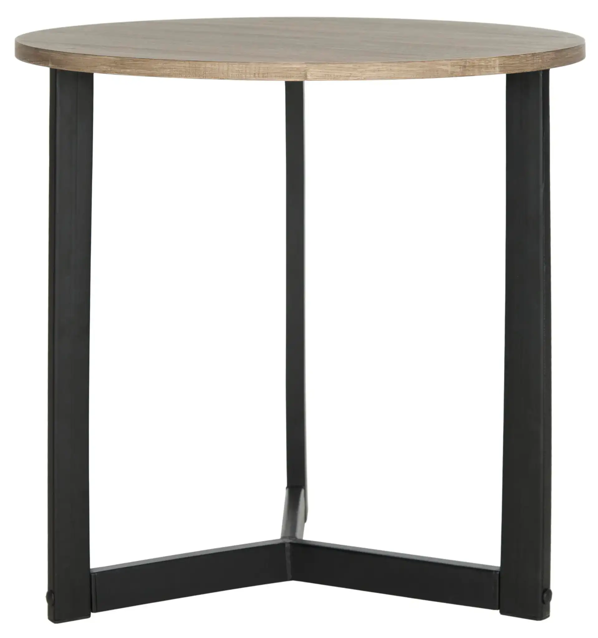 Leonard Side Table in Oak / Black