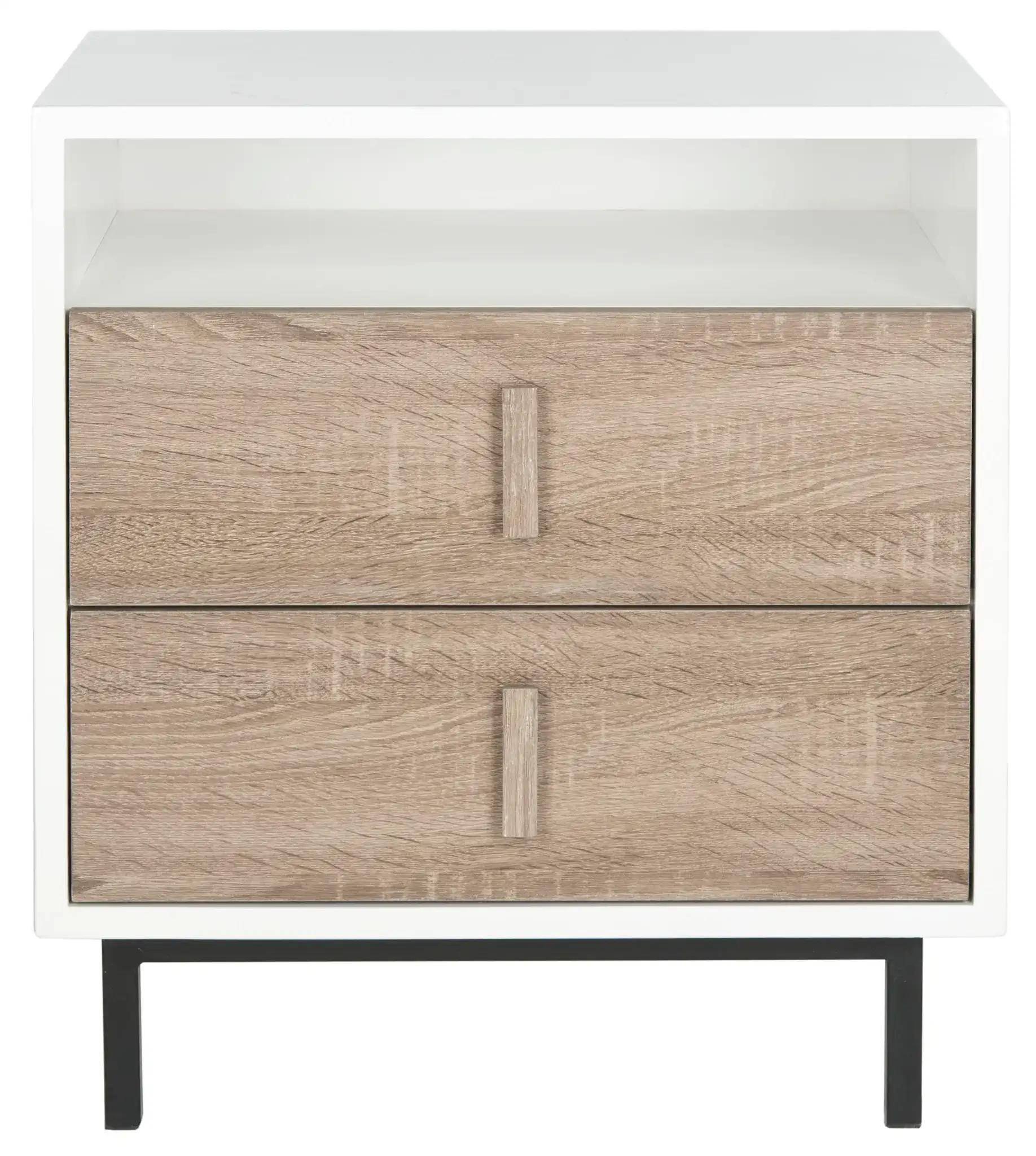 Kefton Cabinet in White / Gray