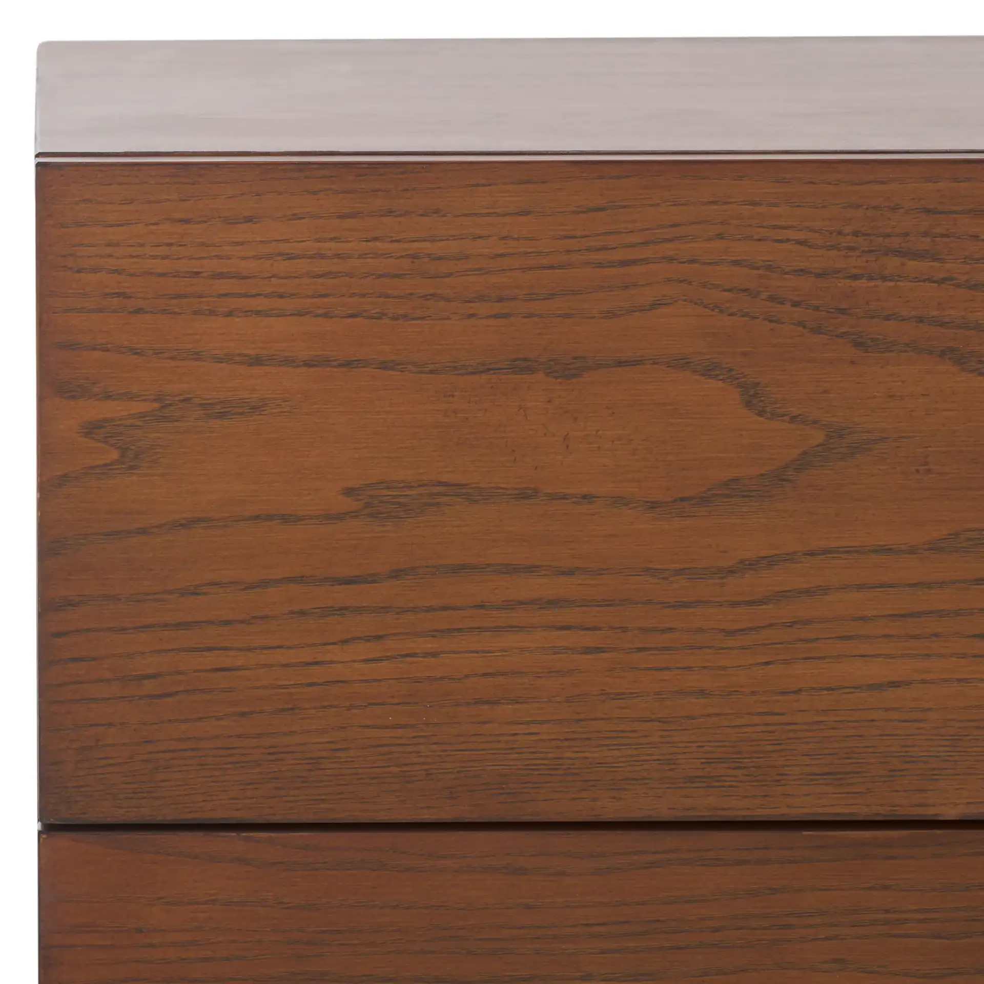 Herschel Cabinet in Dark Brown / Black in a styled room