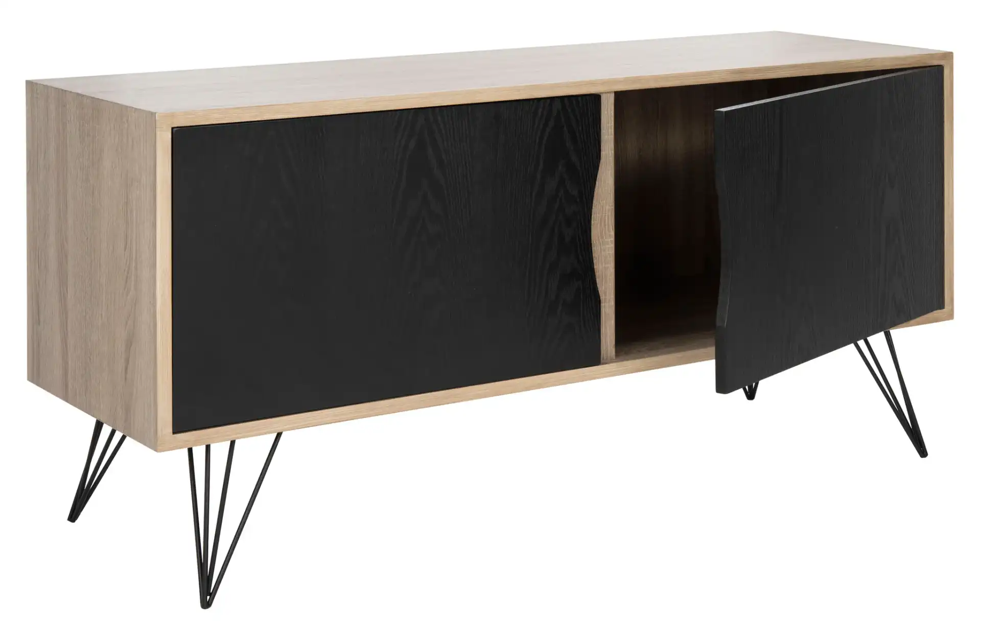 Jeralyn Sideboard in Light Oak, detail view