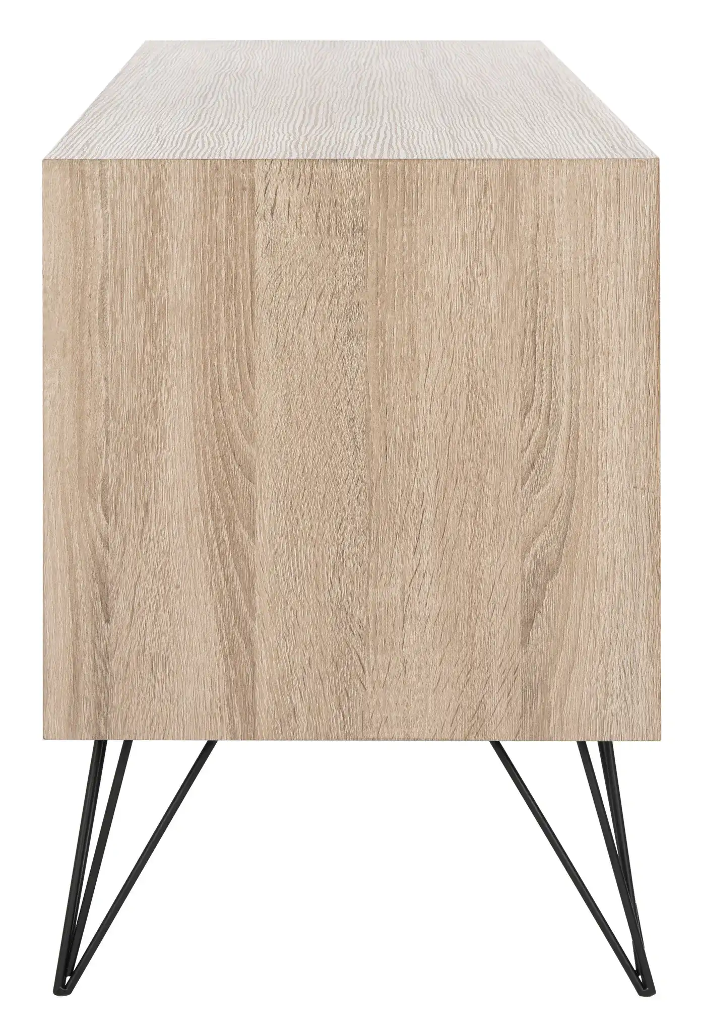 Jeralyn Sideboard in Light Oak, detail view