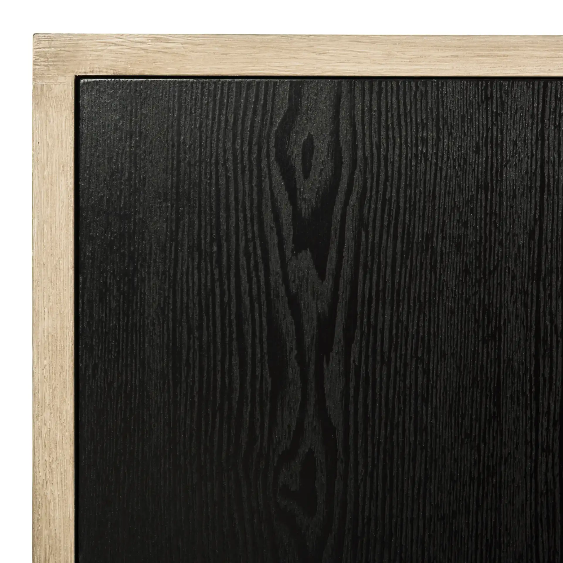 Jeralyn Sideboard in Light Oak, detail view