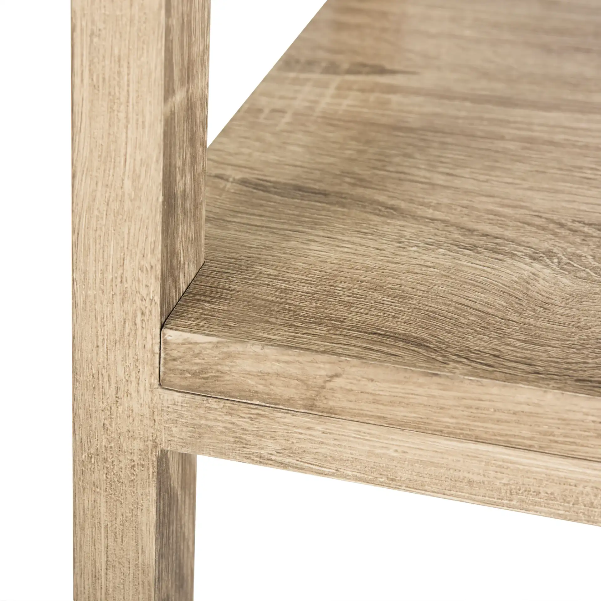 Afia Coat Rack in Light Oak in a styled room