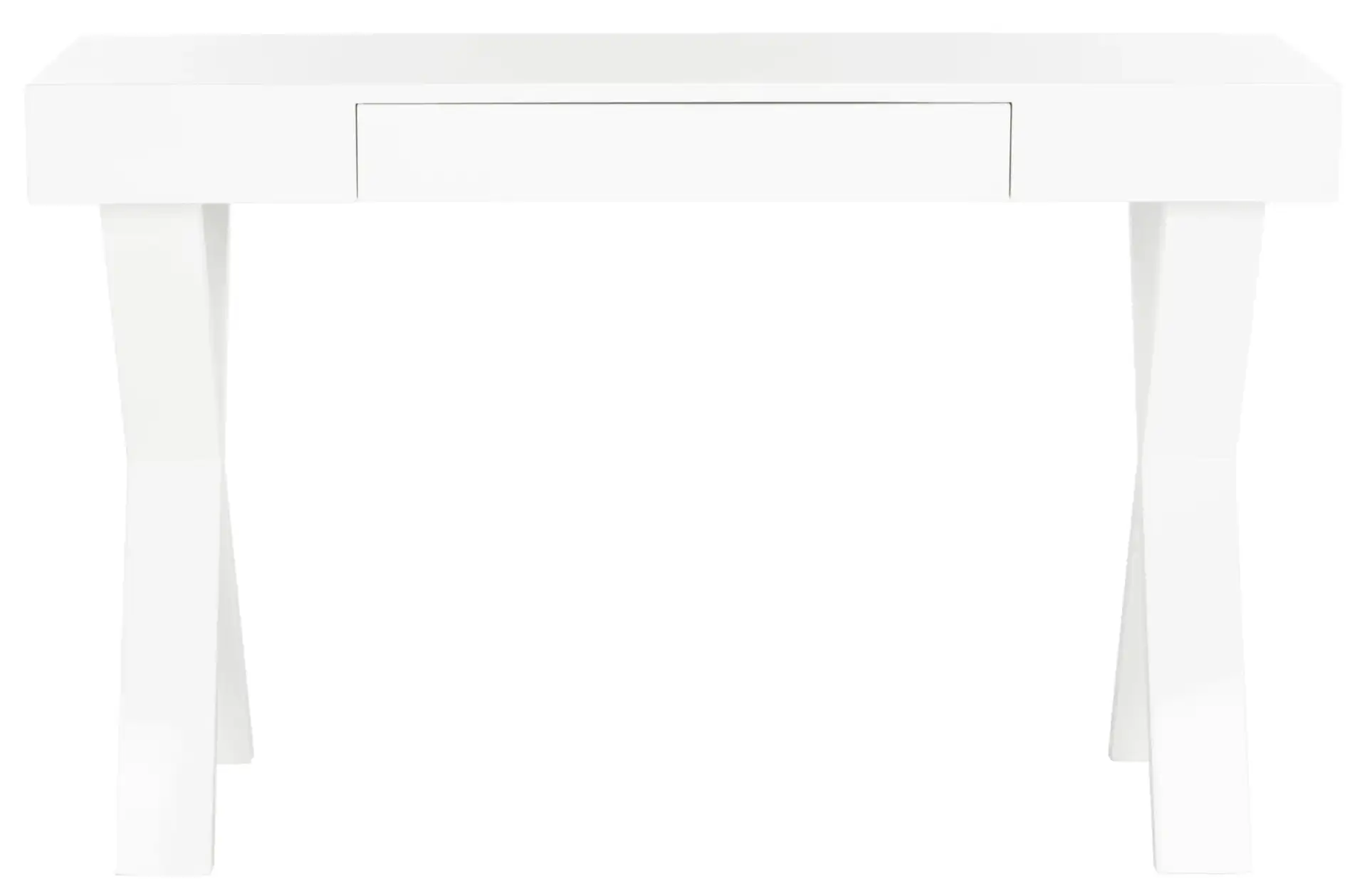 Harris Desk in White, detail view