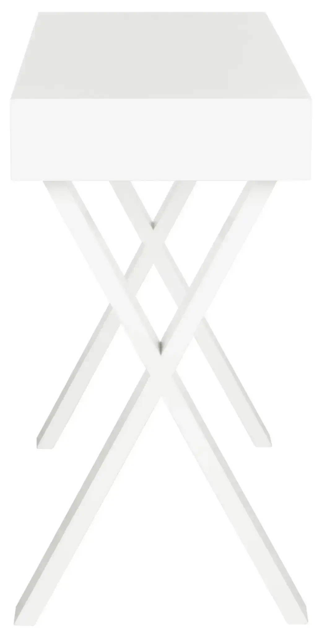 Harris Desk in White, detail view