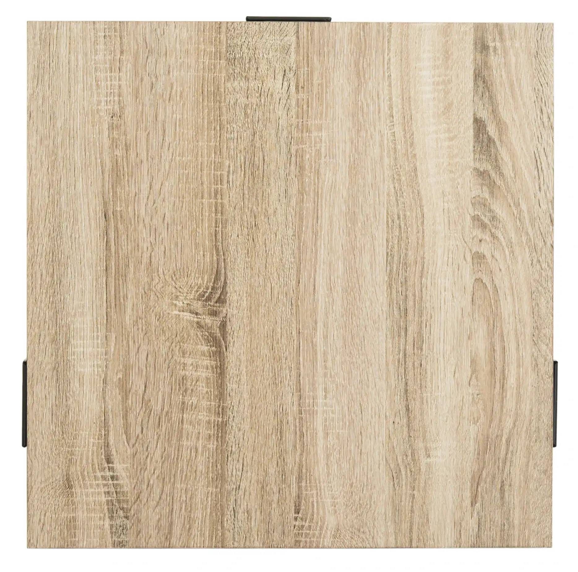 Pitt End Table in Light Gray, detail view