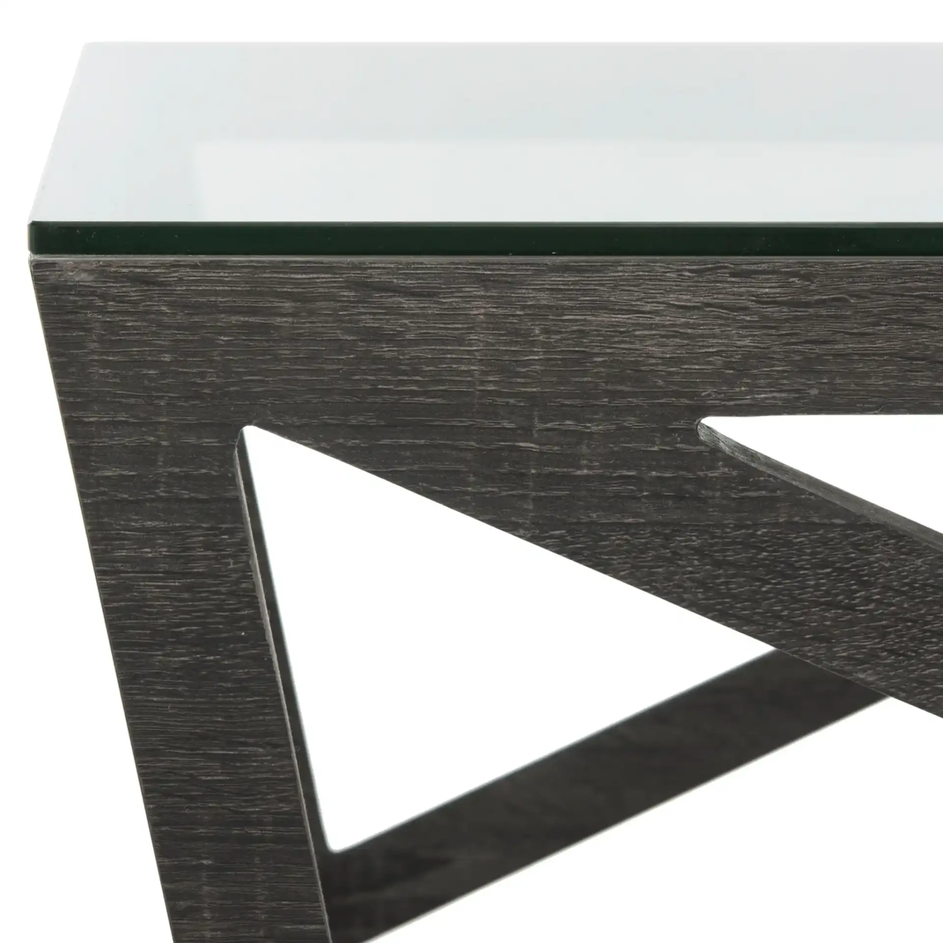 Ralston Coffee Table in Dark Gray in a styled room
