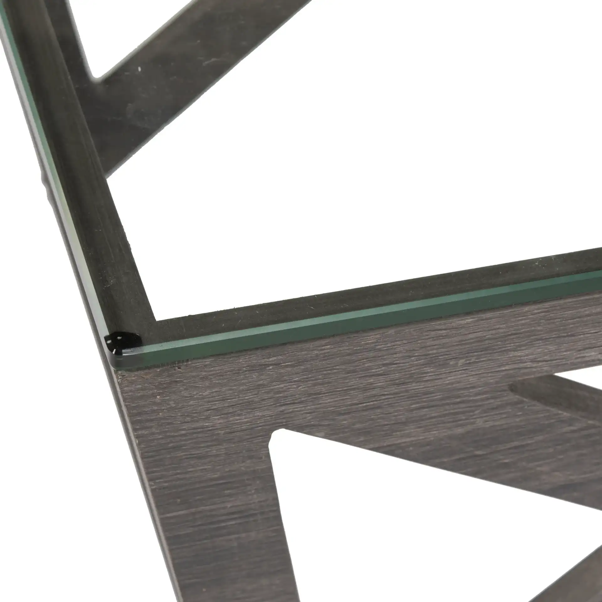 Radley Coffee Table in Dark Gray in a styled room