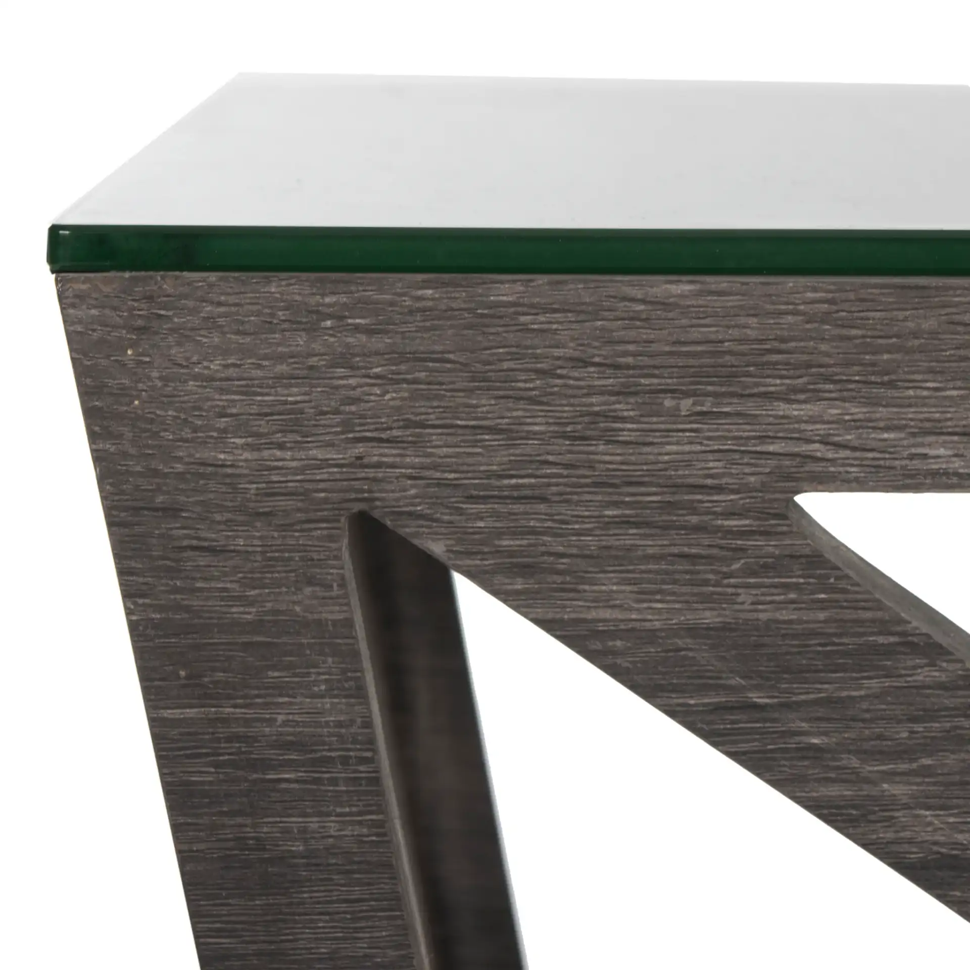 Radley Coffee Table in Dark Gray, detail view
