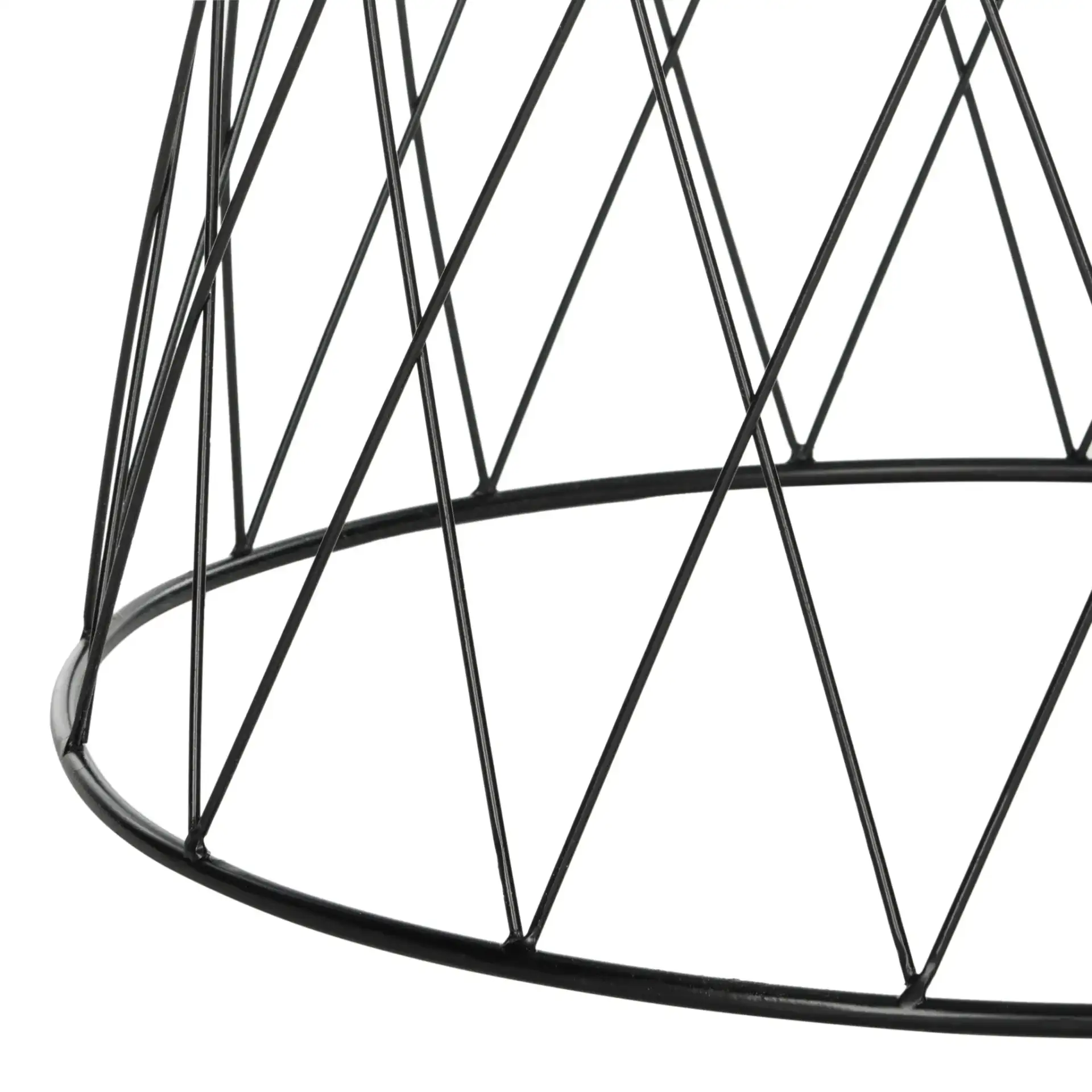 Roe Coffee Table in White, detail view