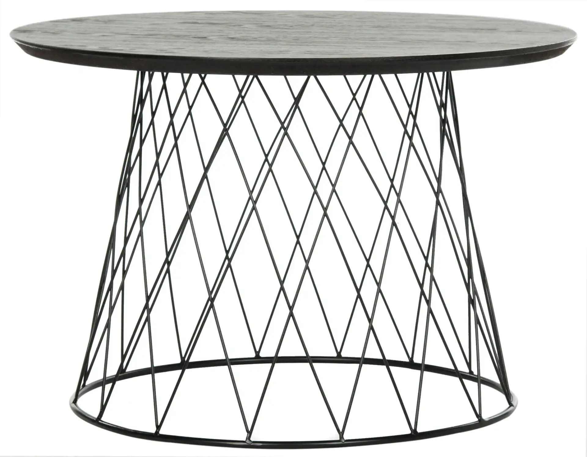 Roper End Table in Ash Black