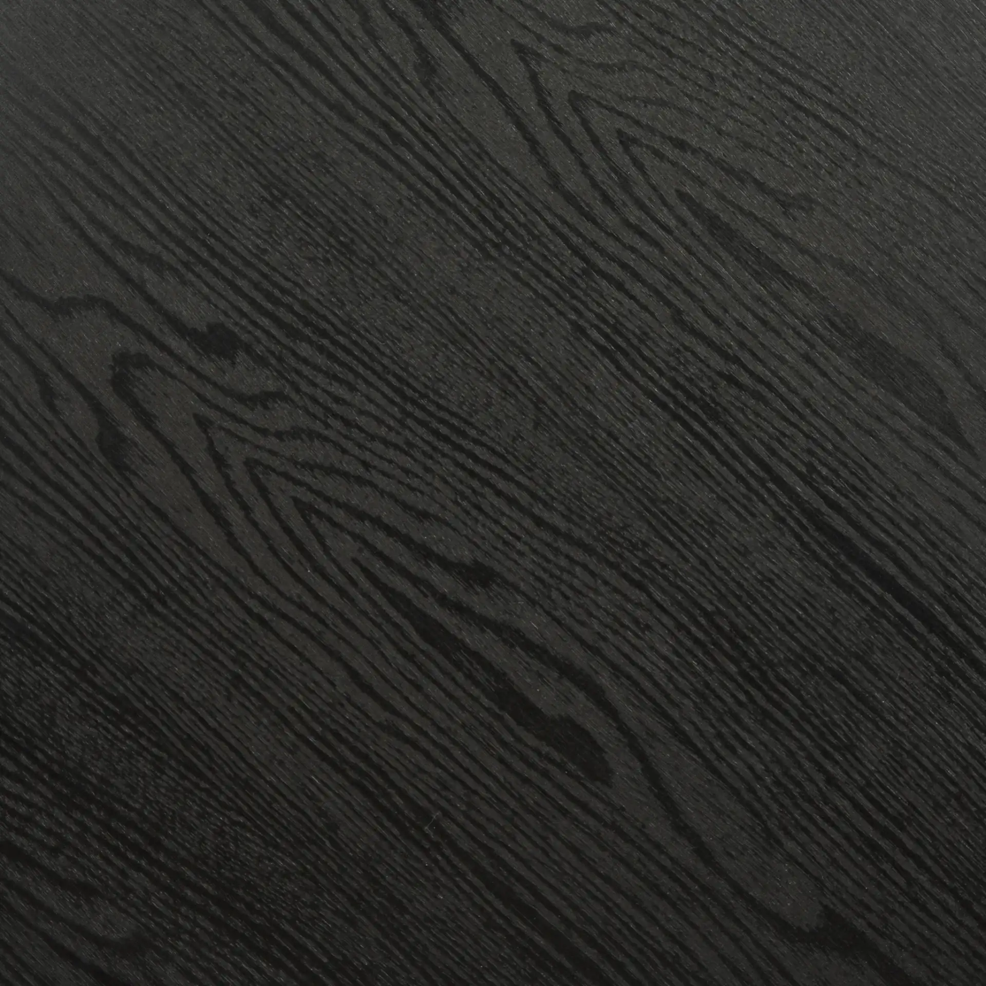 Roper End Table in Ash Black, detail view