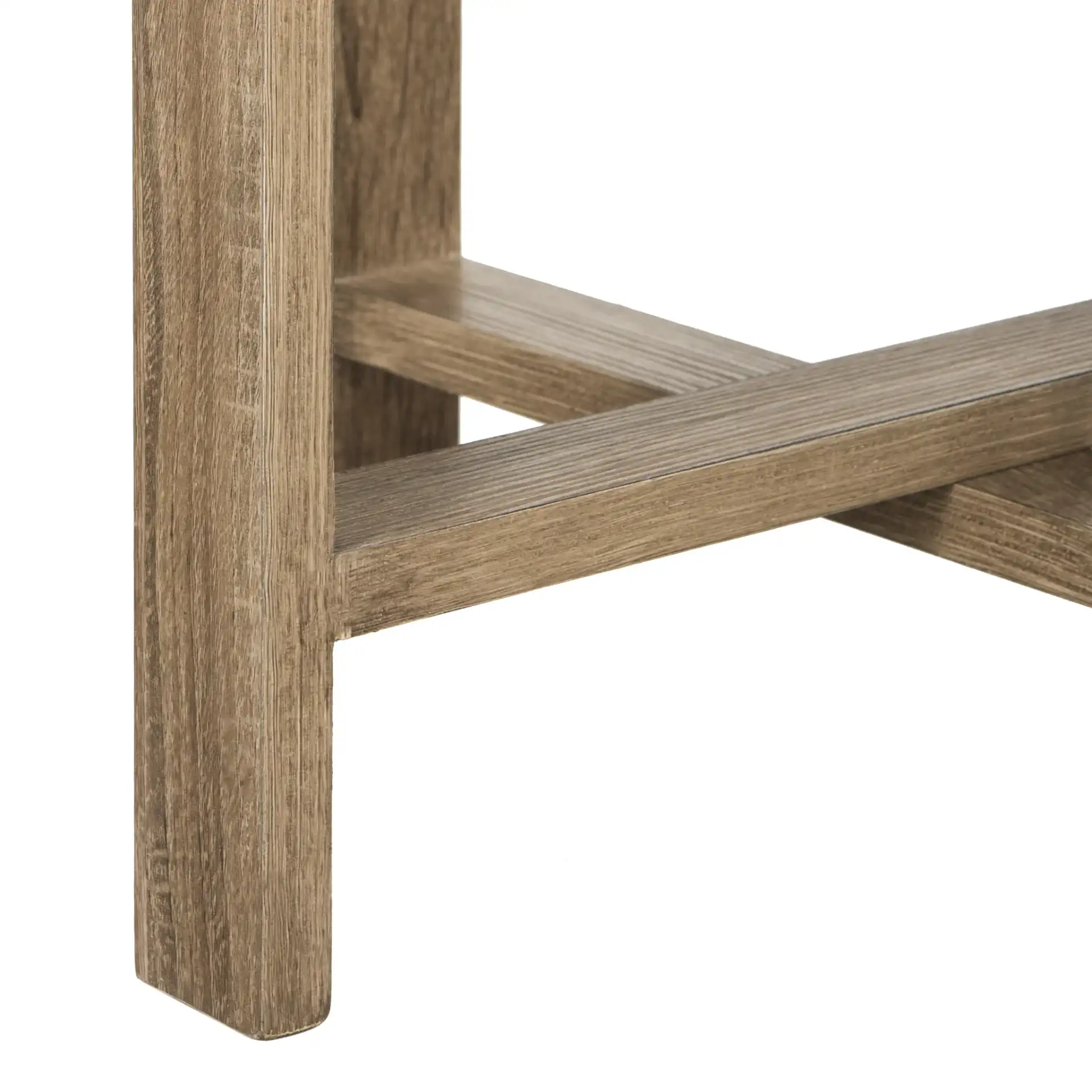 Hamish Side Table in Light Gray, detail view
