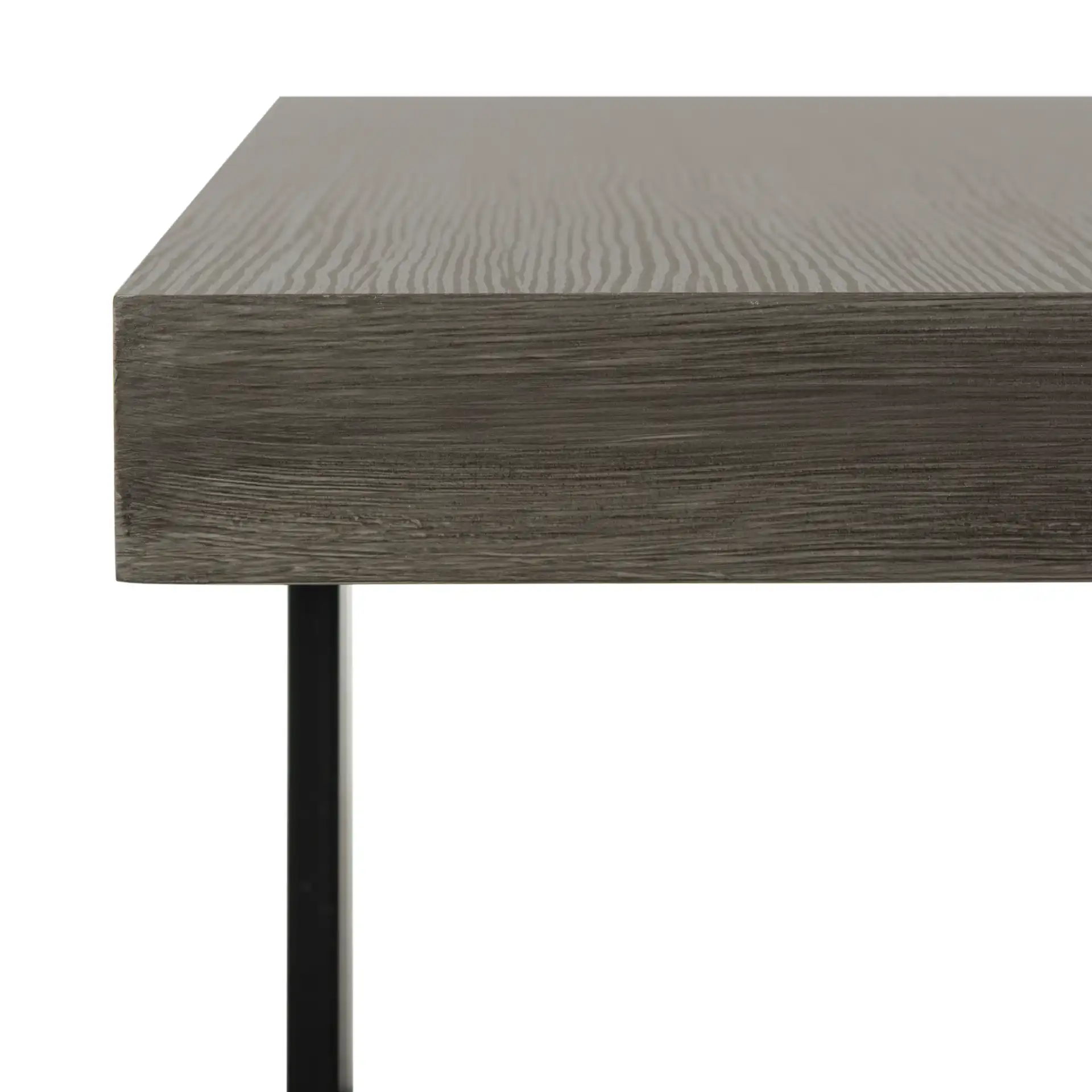 Amalya Coffee Table in Dark Gray in a styled room