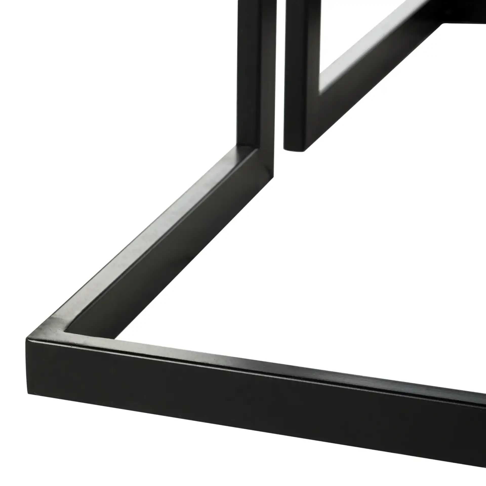 Amalya Coffee Table in Dark Gray, detail view
