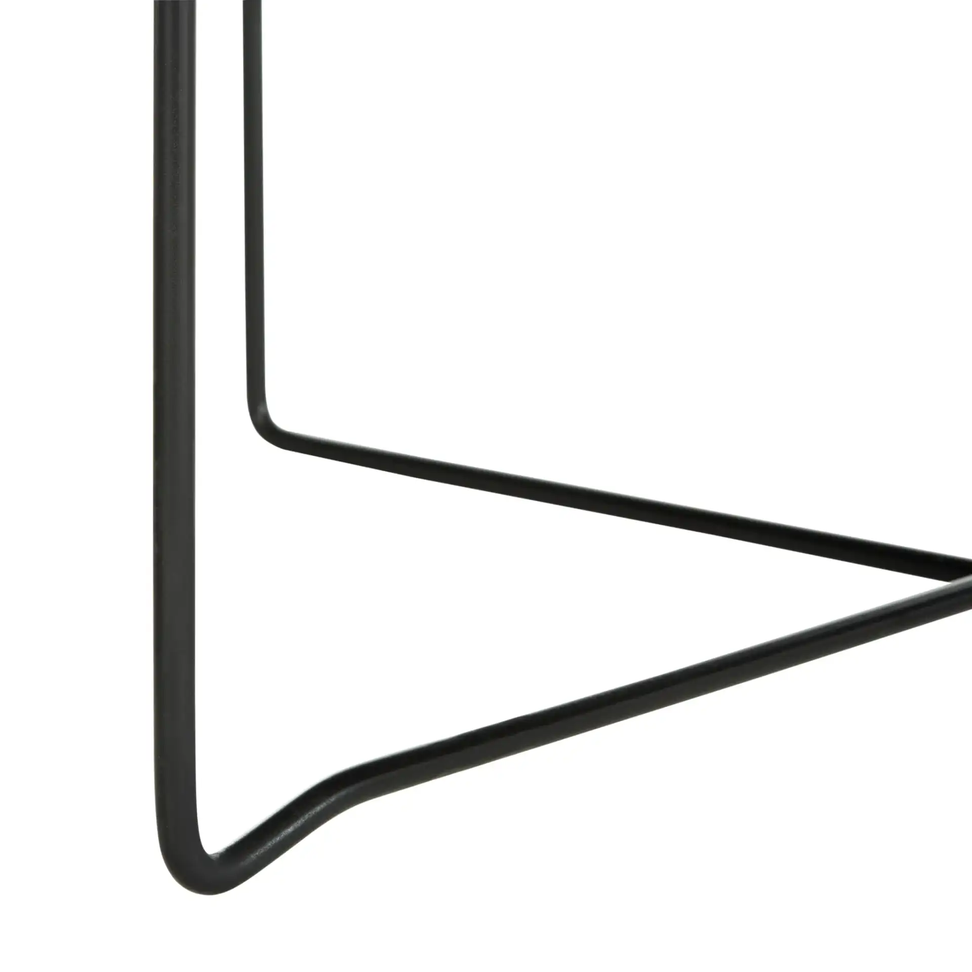 Auden Accent Table in Light Gray, detail view