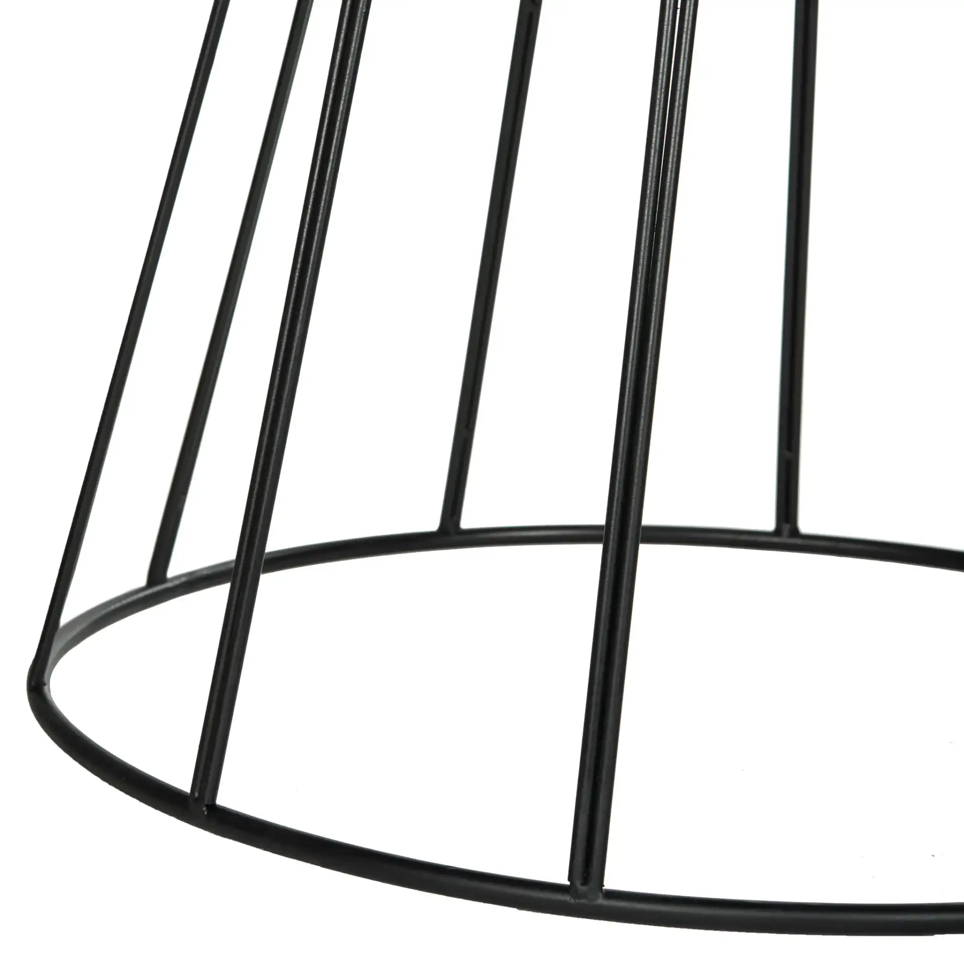Alcott End Table in Light Gray, detail view