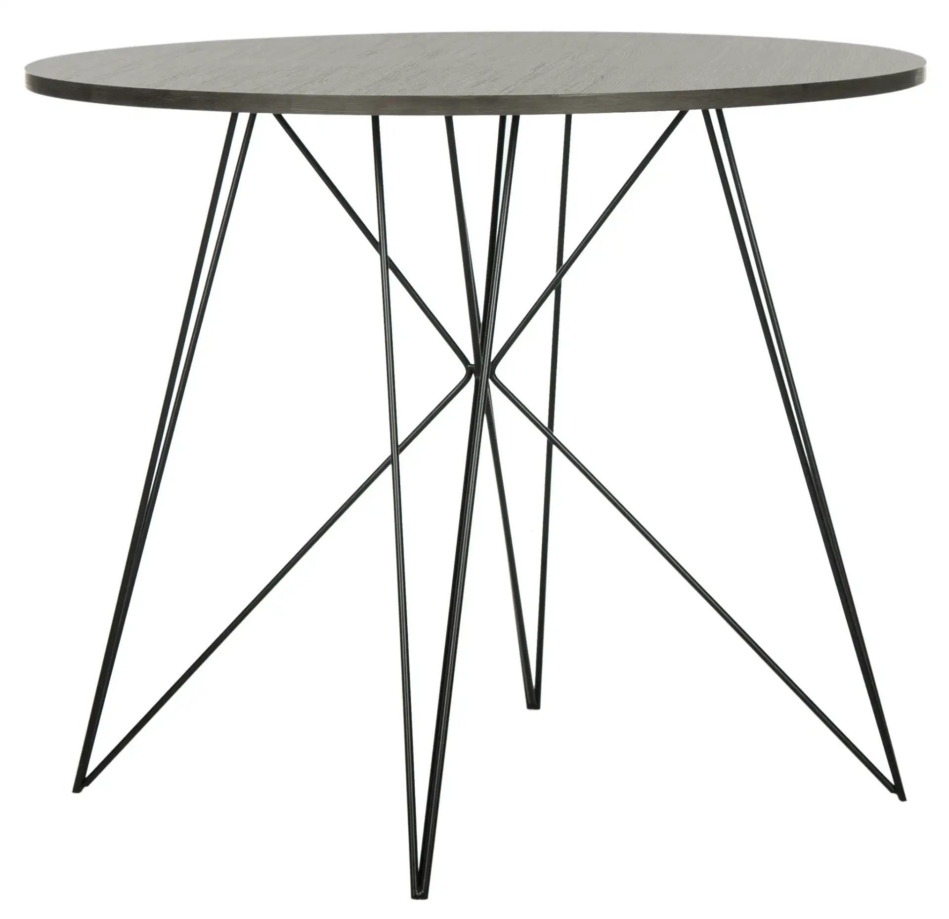 Marino Dining Table in Dark Gray, detail view