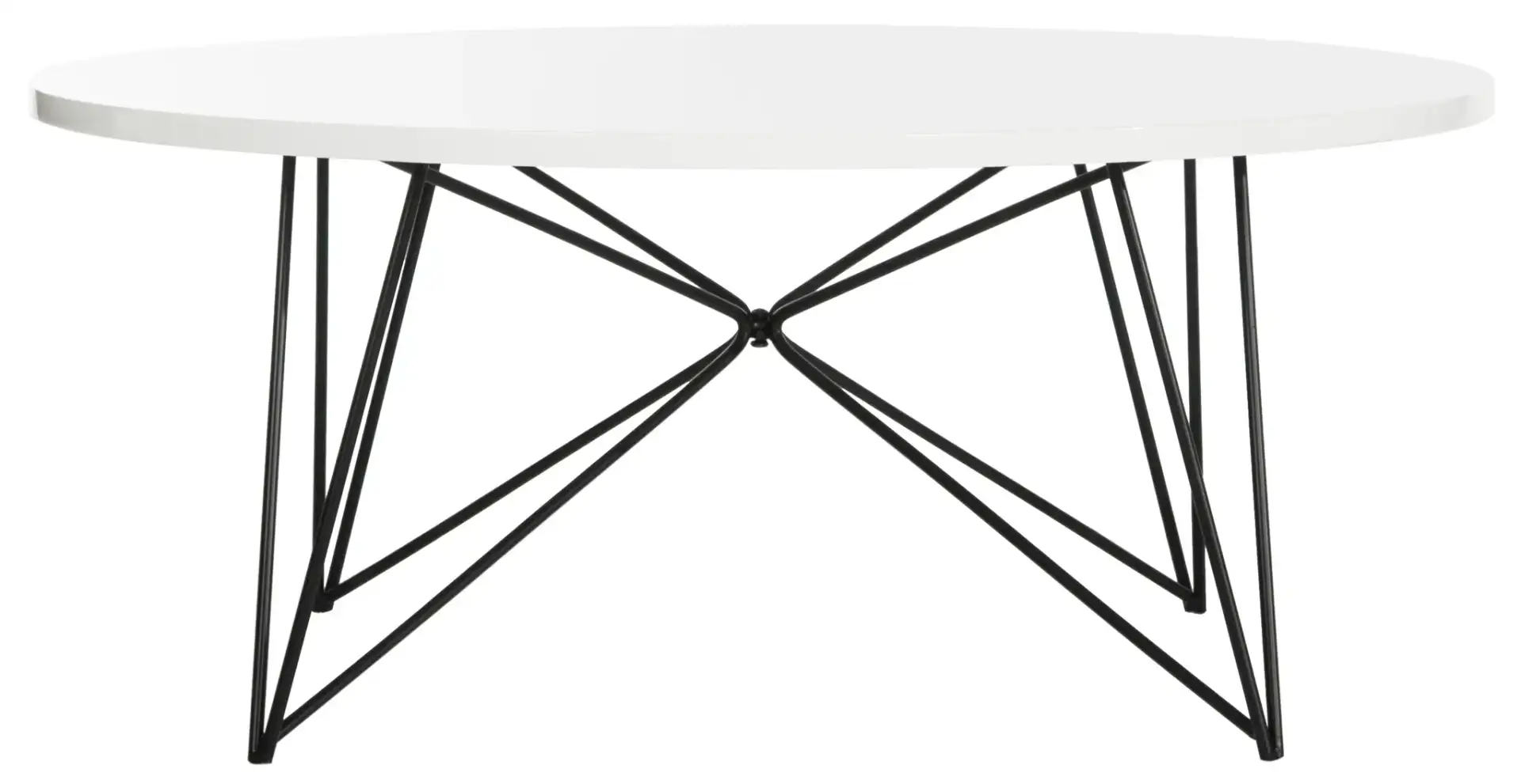 Maris Coffee Table in Lacquer White