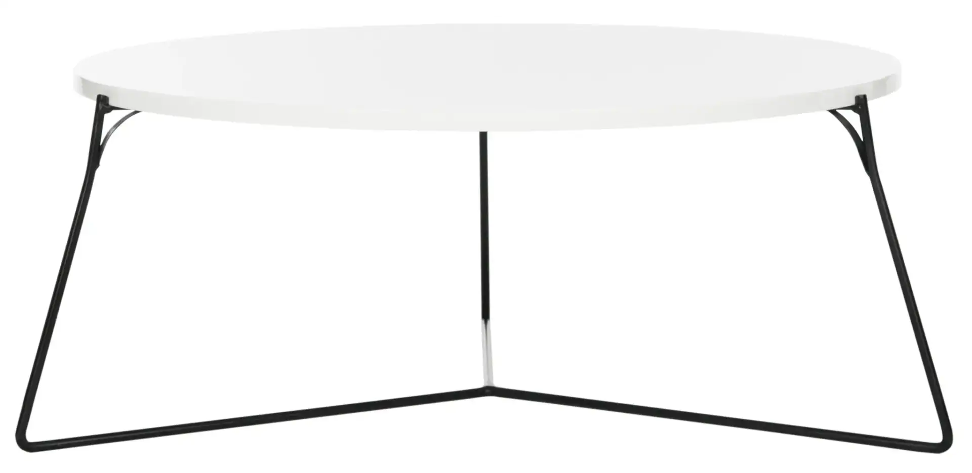 Mae Coffee Table in Lacquer White