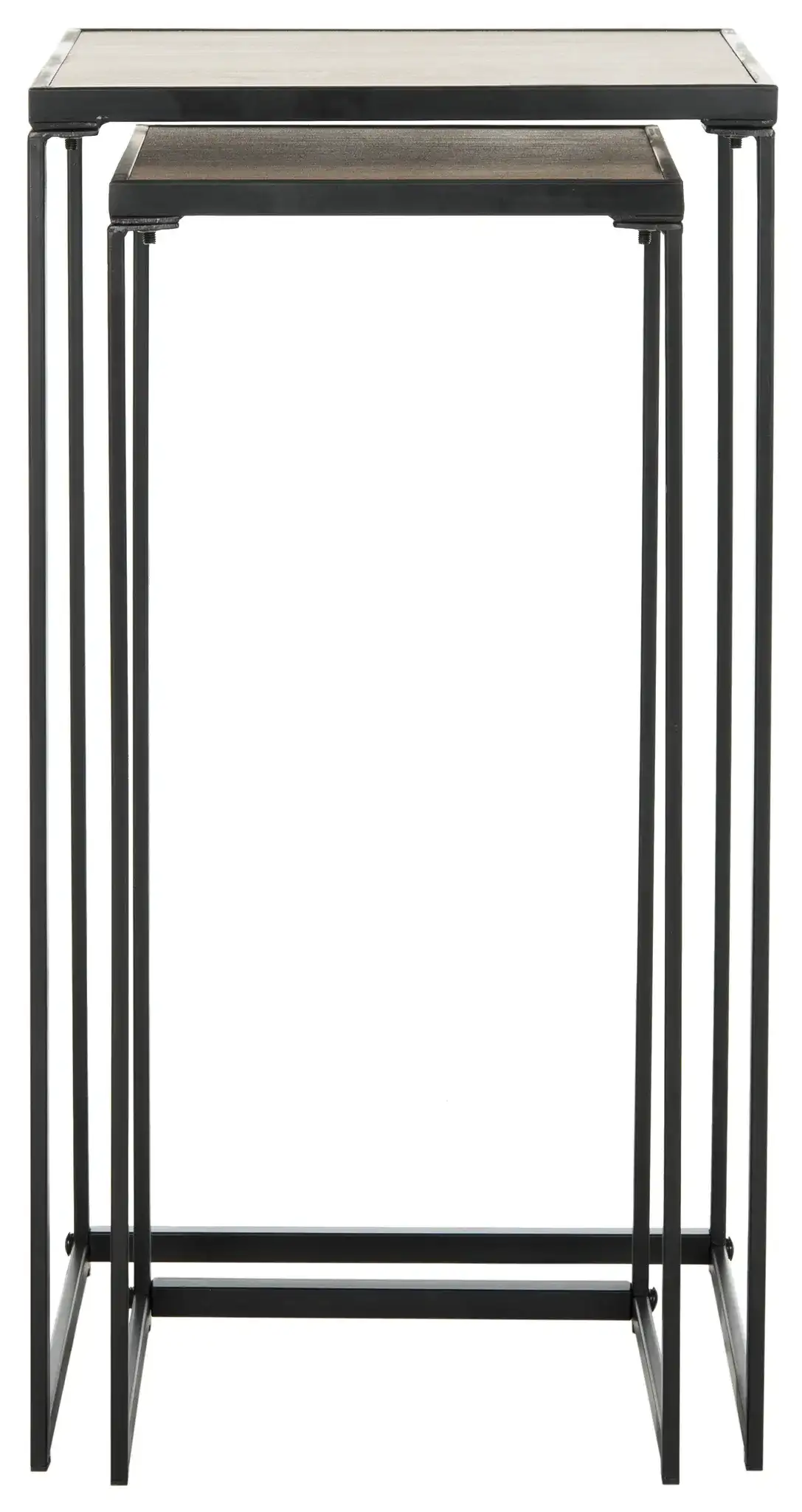 Callia End Table (Set Of 2) in Light Brown
