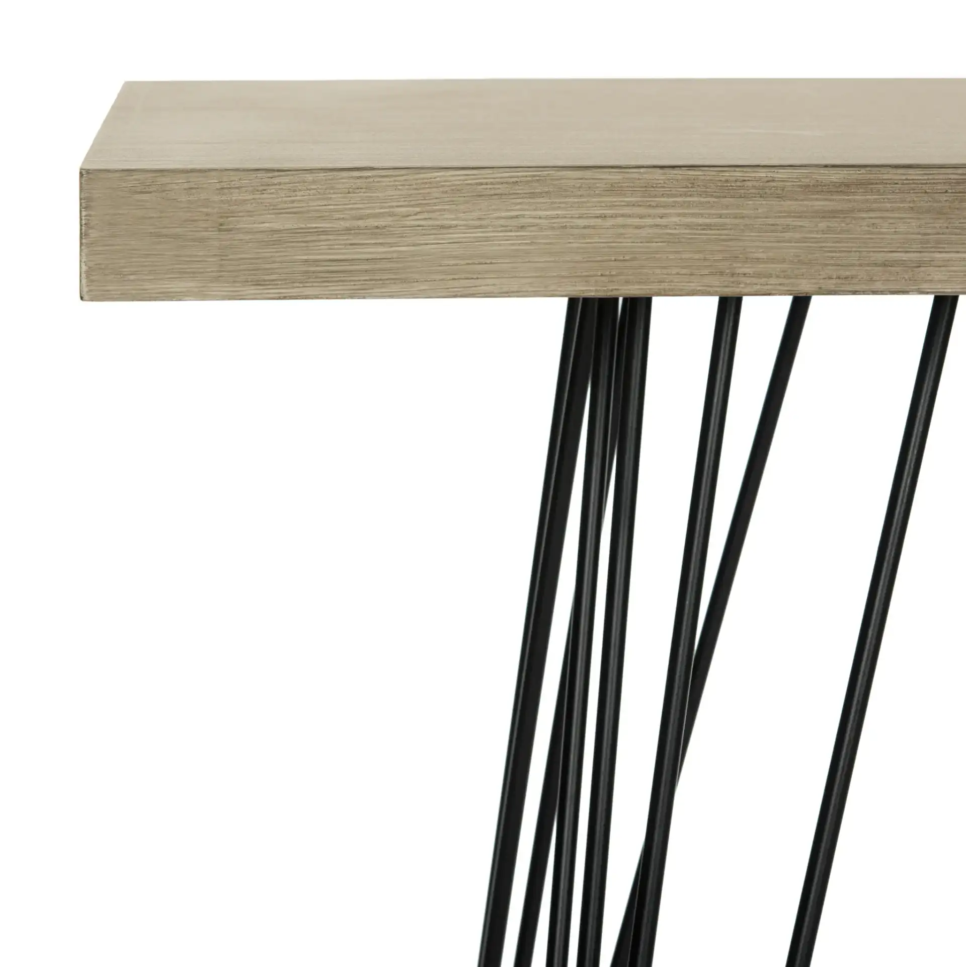 Etro Console in Light Brown in a styled room