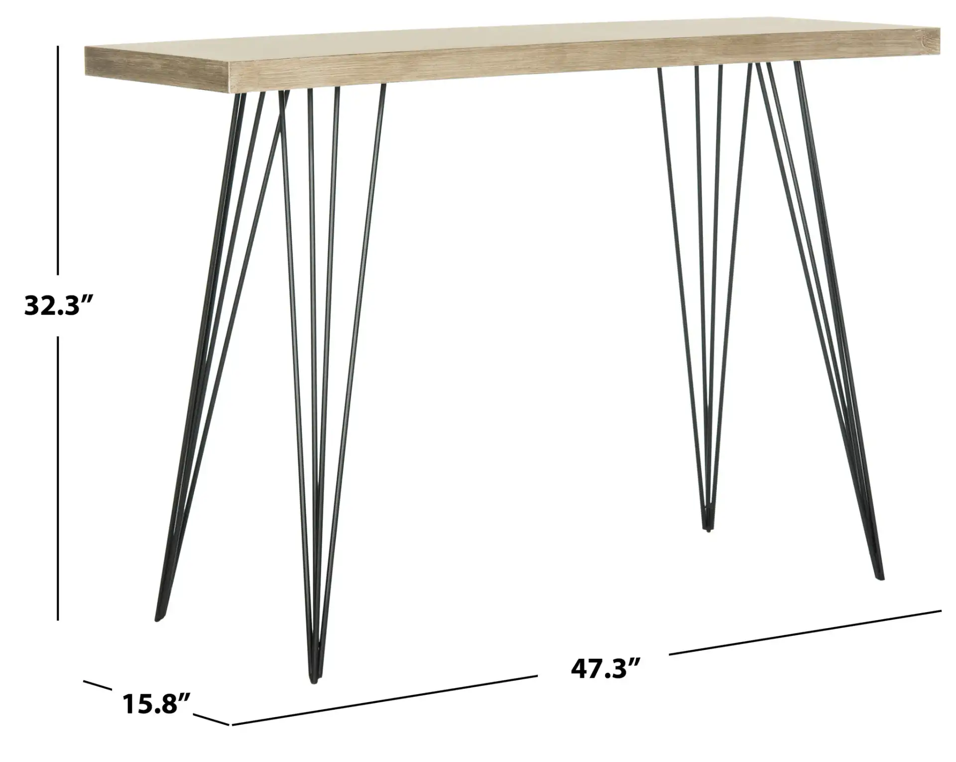 Etro Console in Light Brown, detail view