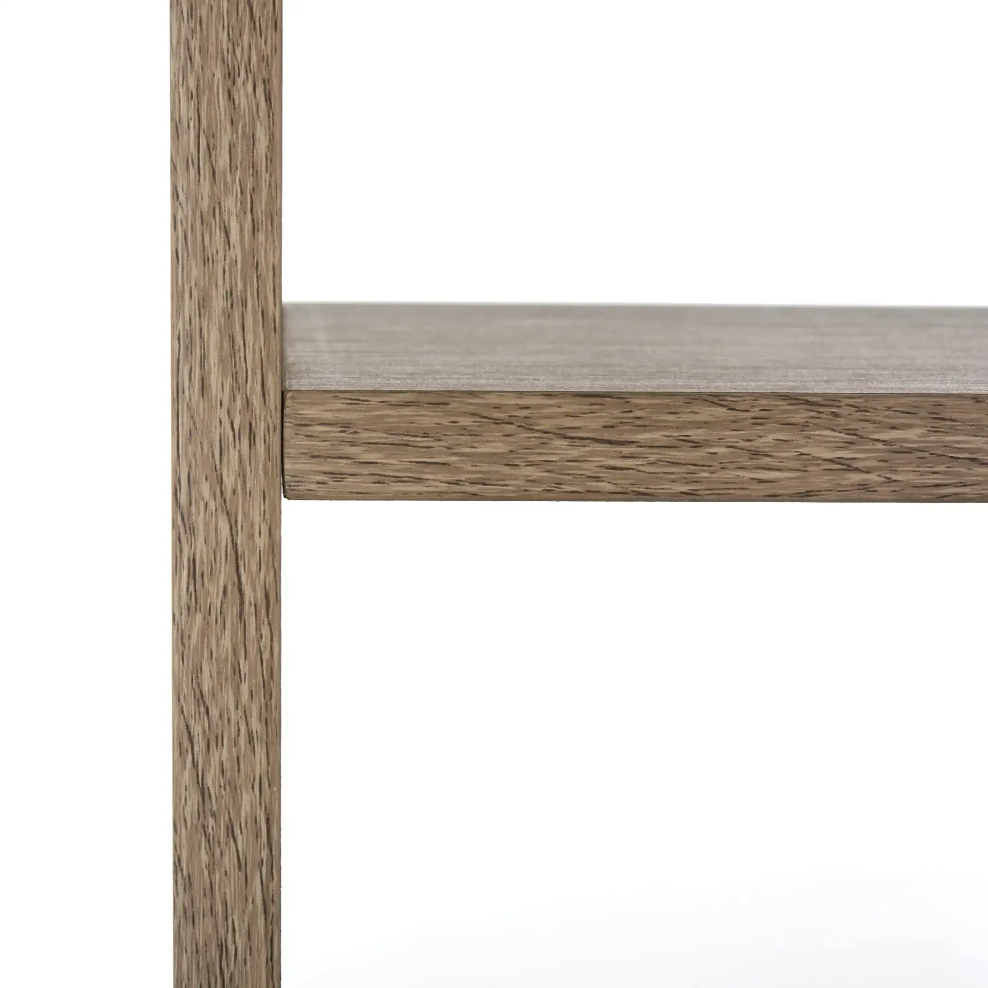 Terrence Etagere in Light Brown / Black in a styled room