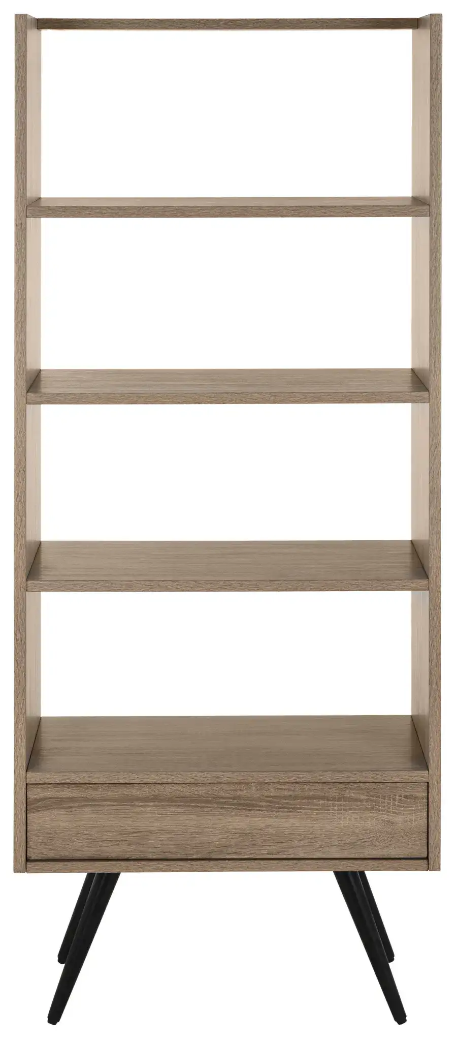 Terrence Etagere in Light Brown / Black