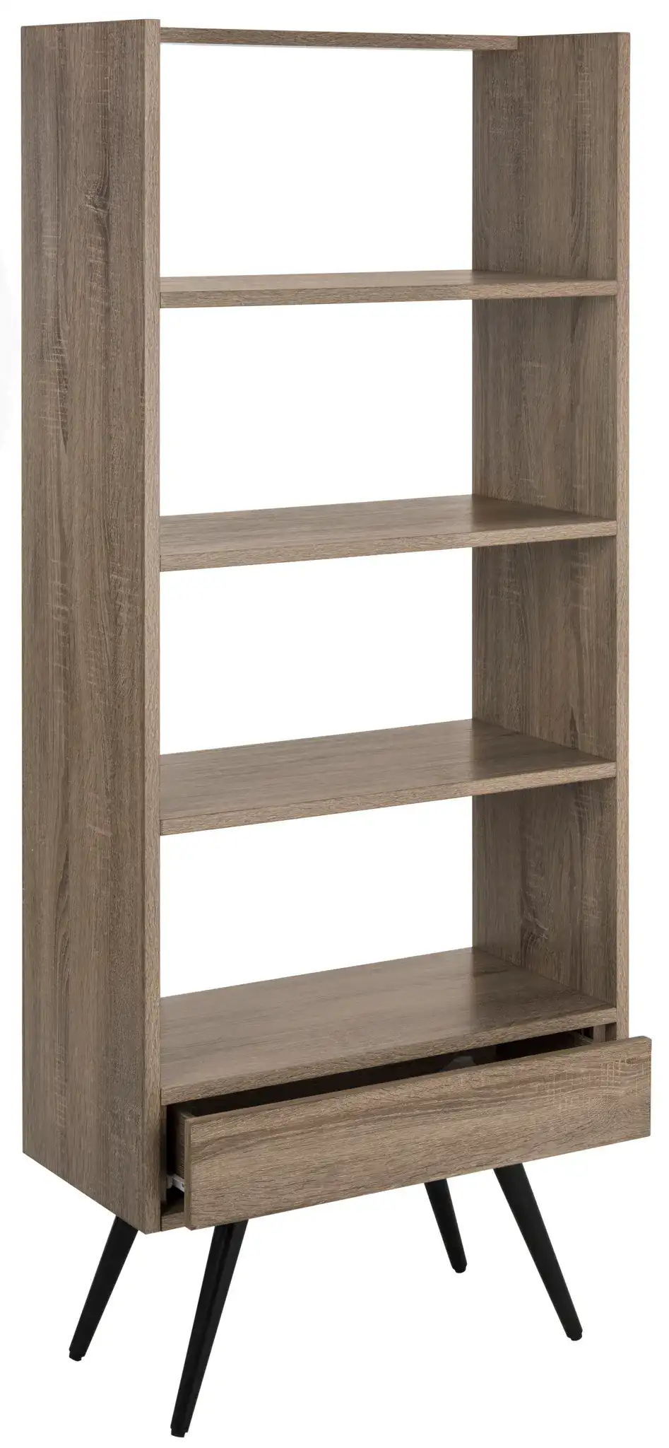 Terrence Etagere in Light Brown / Black, detail view
