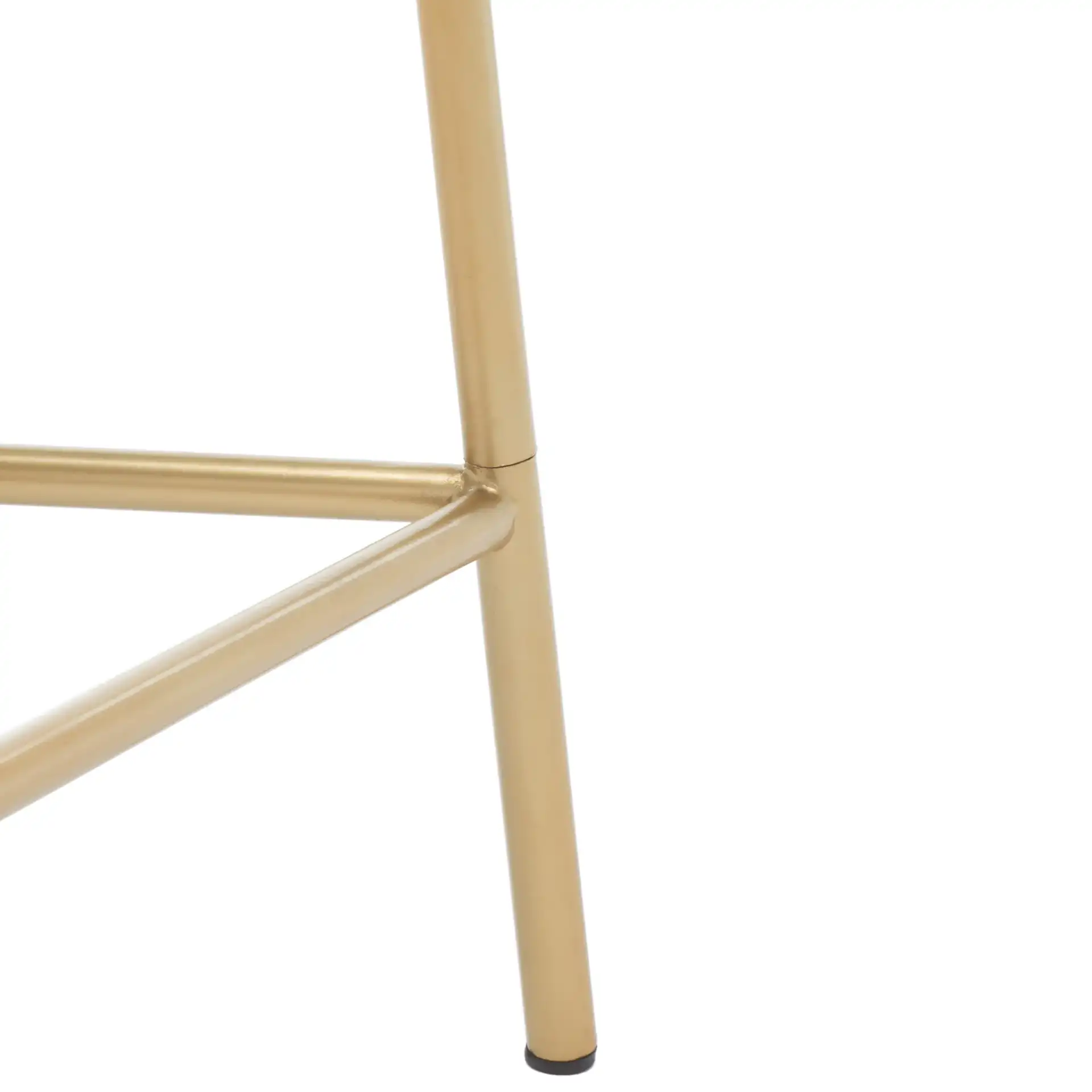 Addison Barstool in Gold, detail view