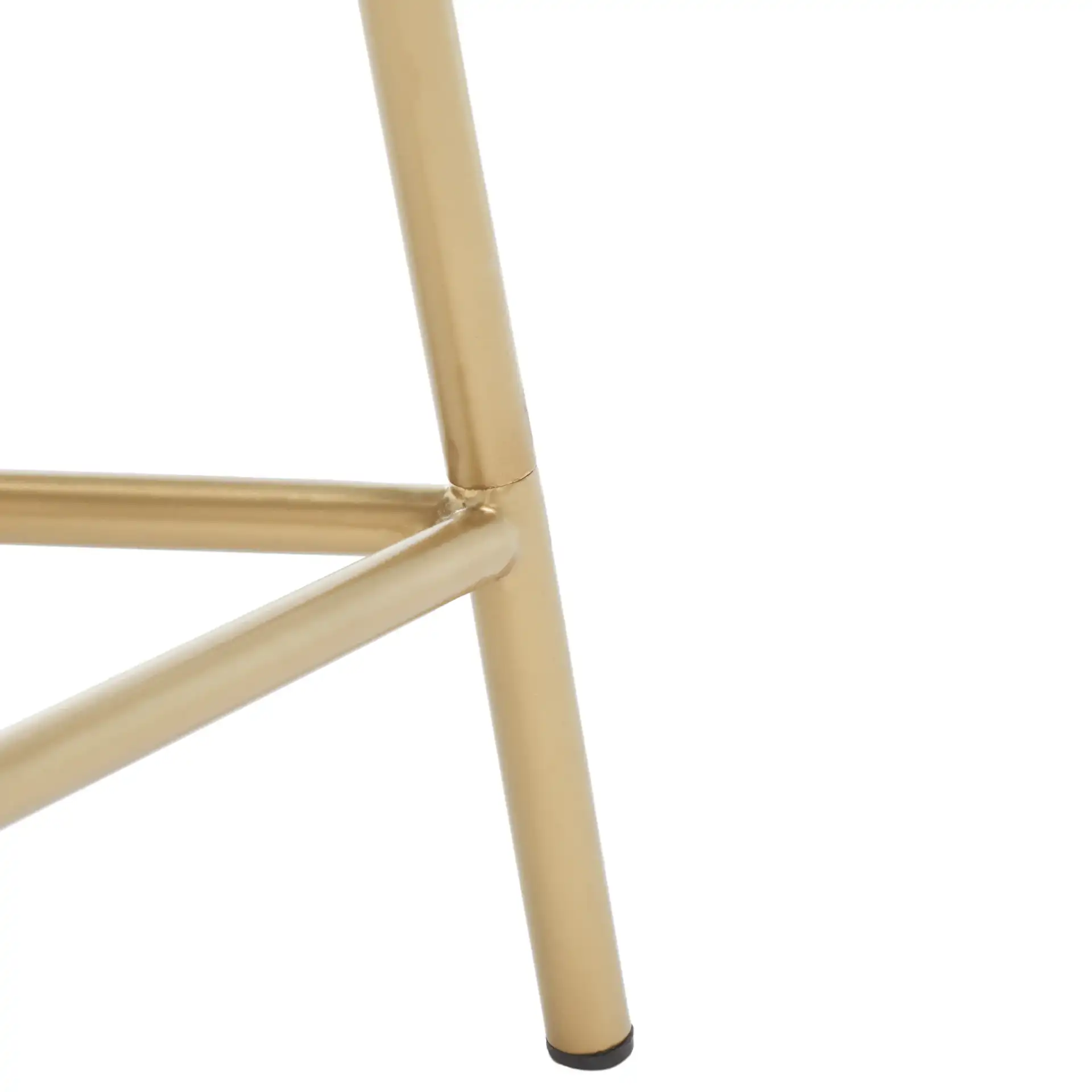 Addison Counterstool in Gold, detail view