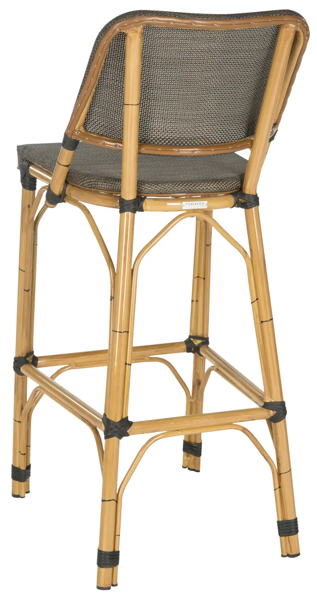 Deltana Barstool in Brown, detail view