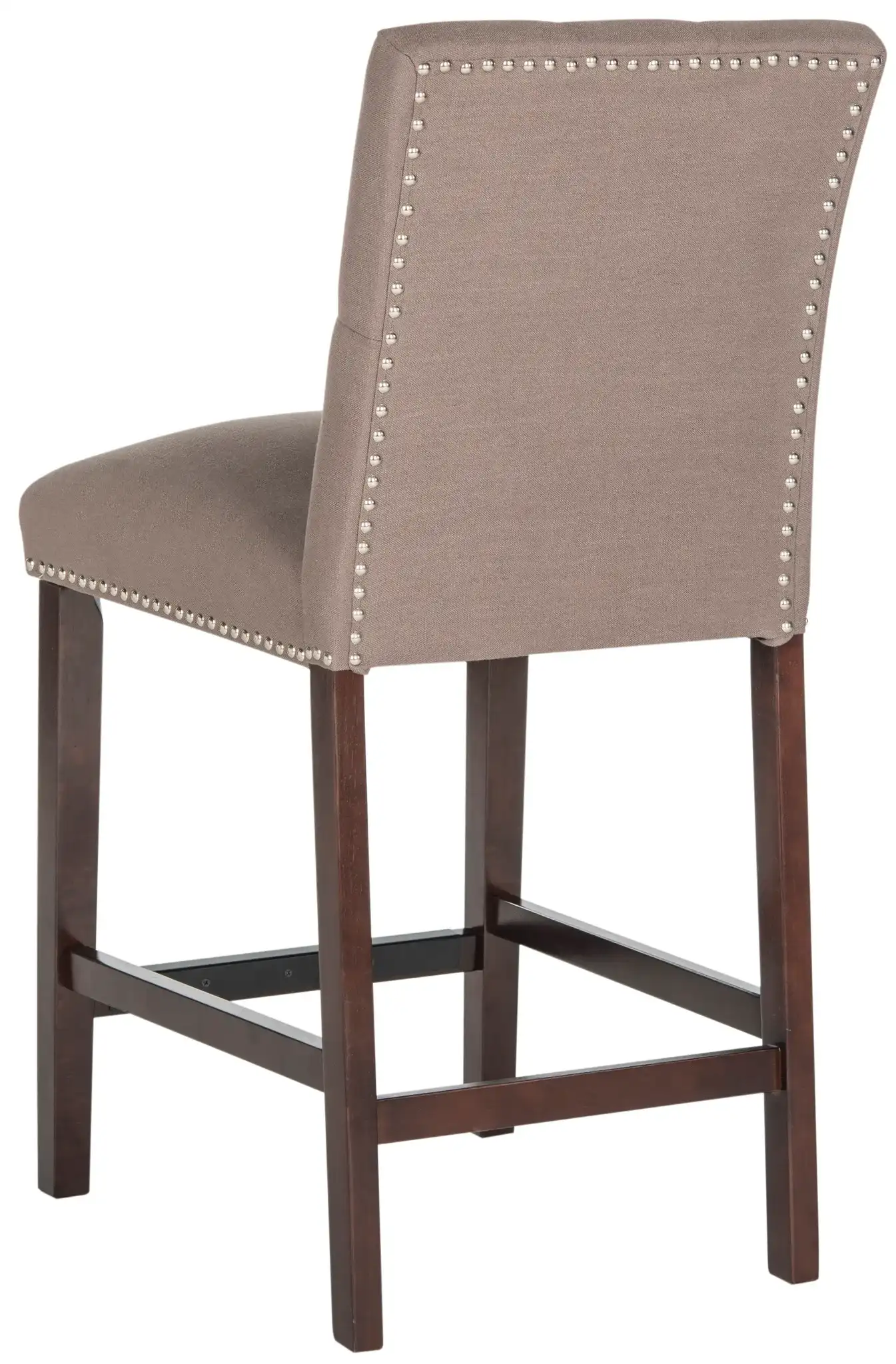 Norah Counterstool (Set Of 2) in Dark Taupe, detail view
