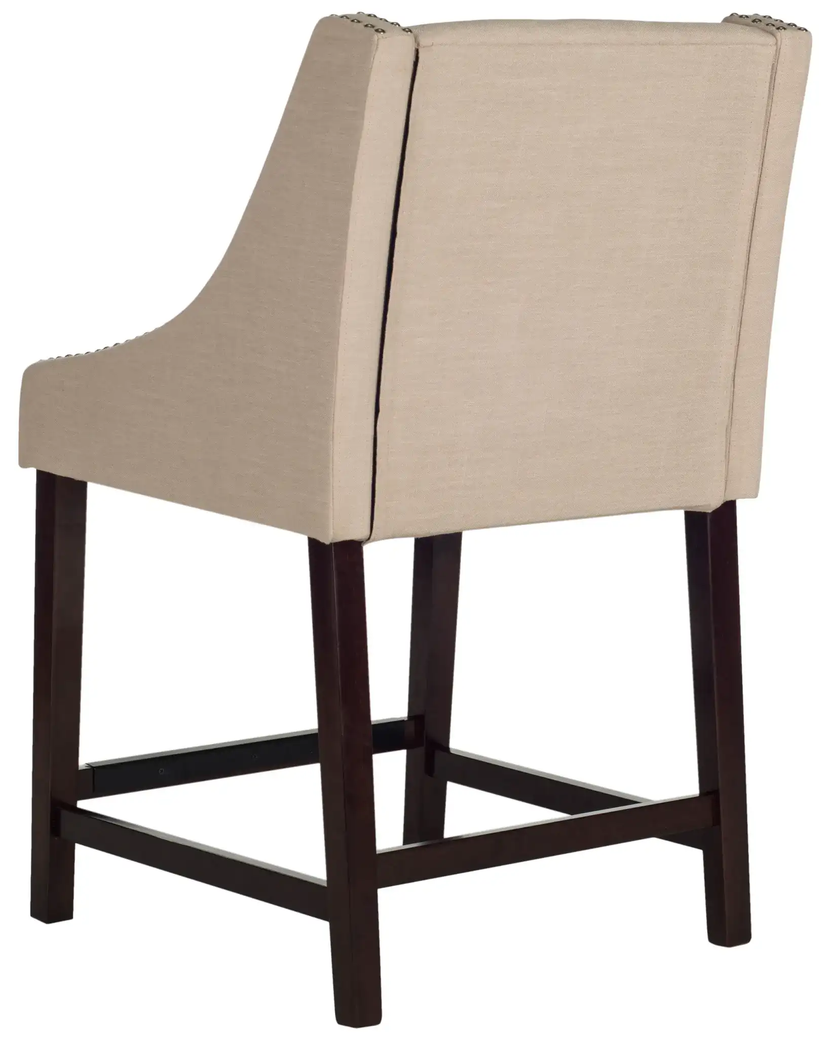 Dylan Counter Stool in Navy Blue, detail view
